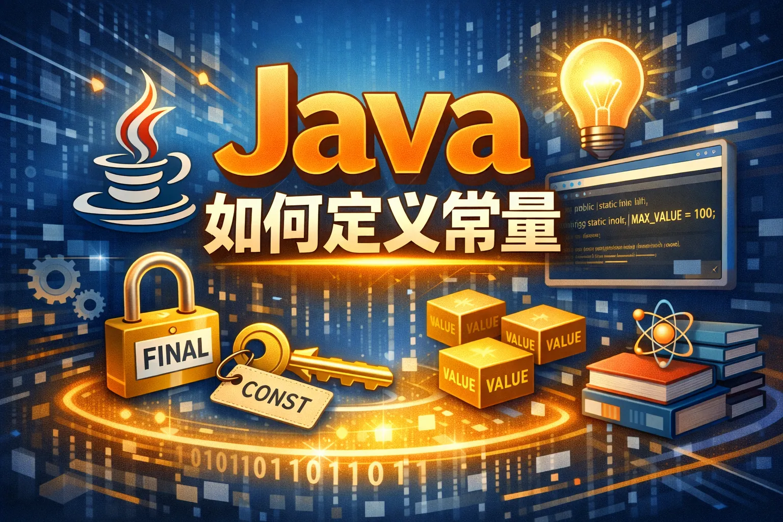 java 如何定义常量