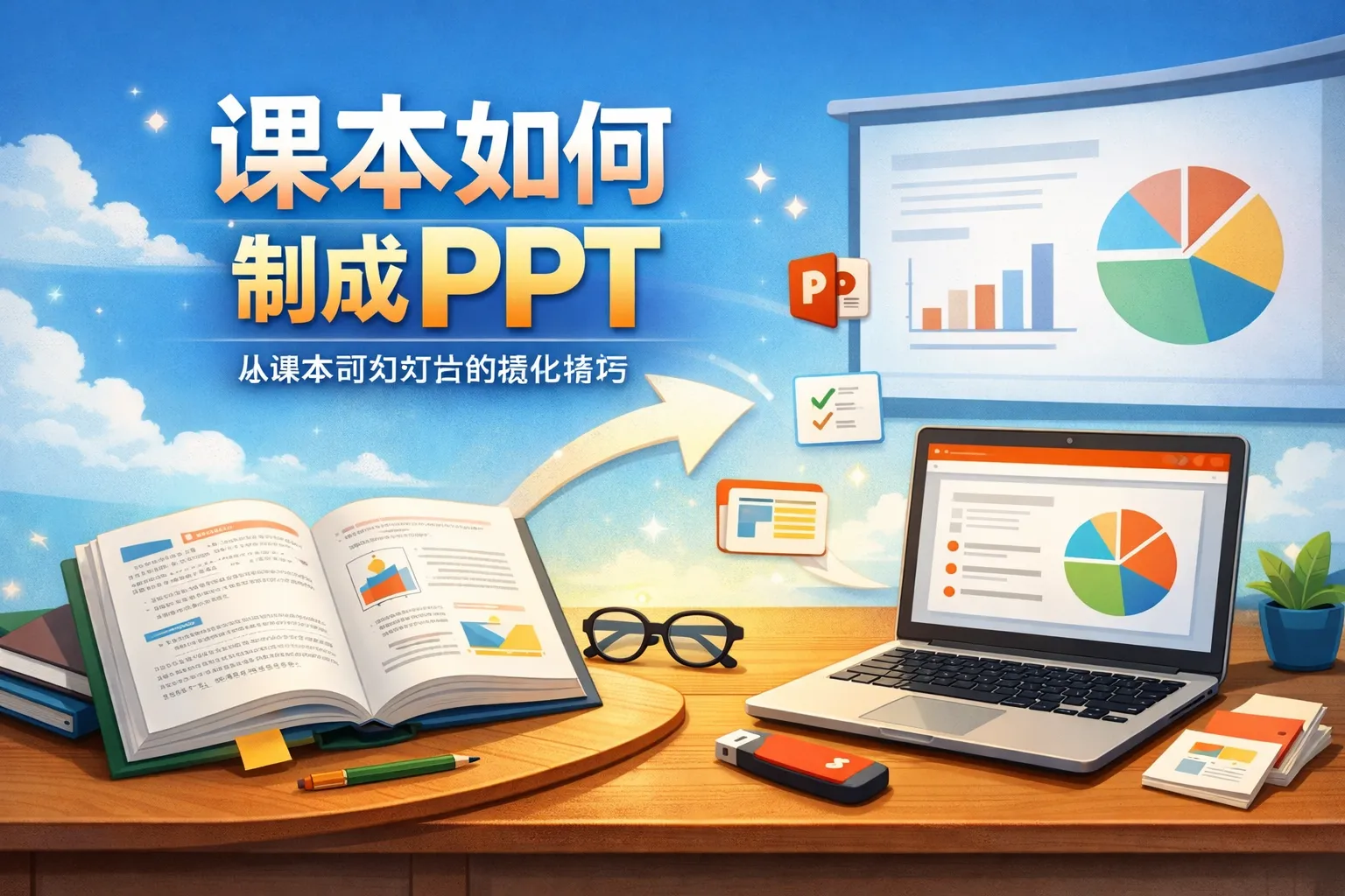 课本如何制成ppt