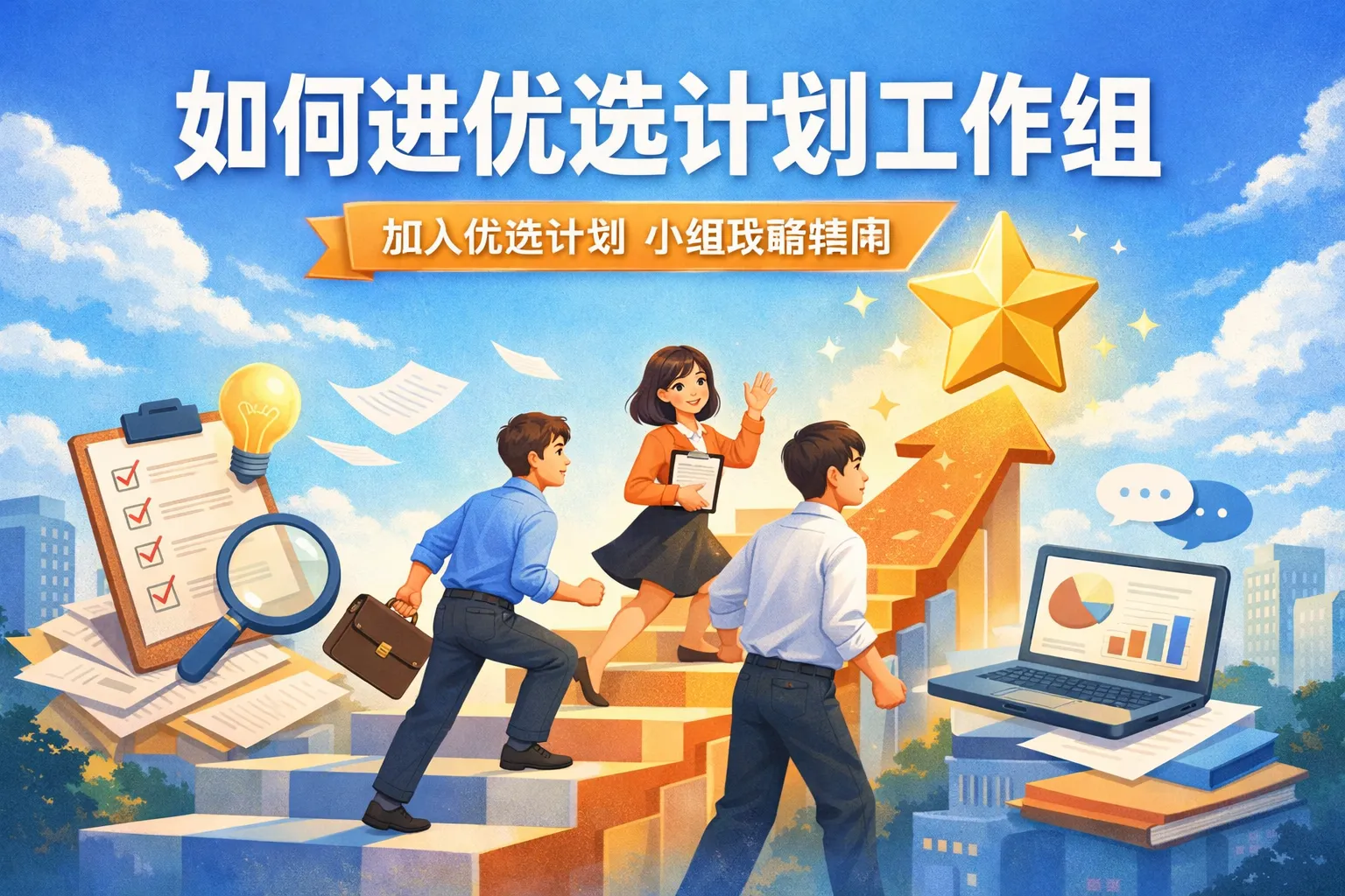 如何进优选计划工作组