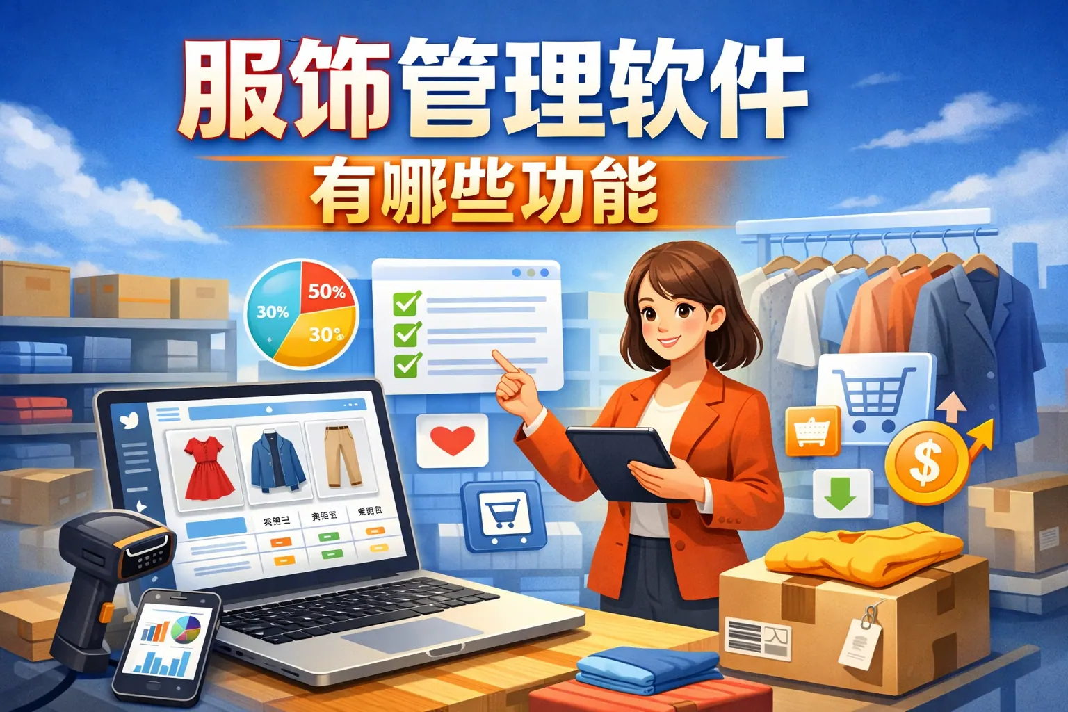 服饰管理软件有哪些功能