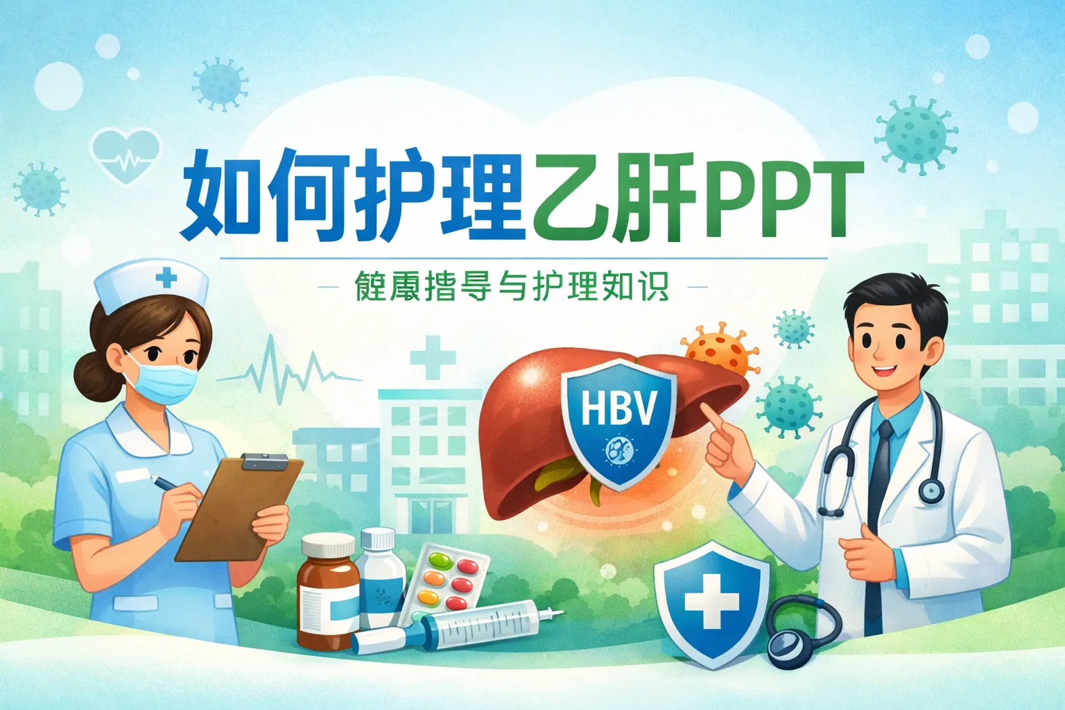 如何护理乙肝ppt