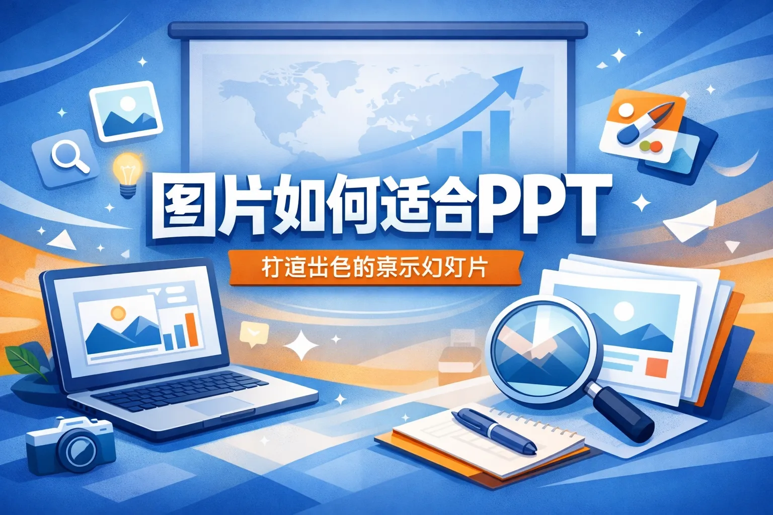 图片如何适合ppt