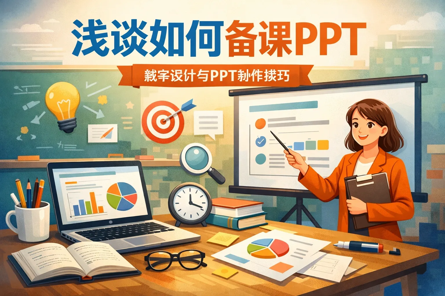 浅谈如何备课PPT