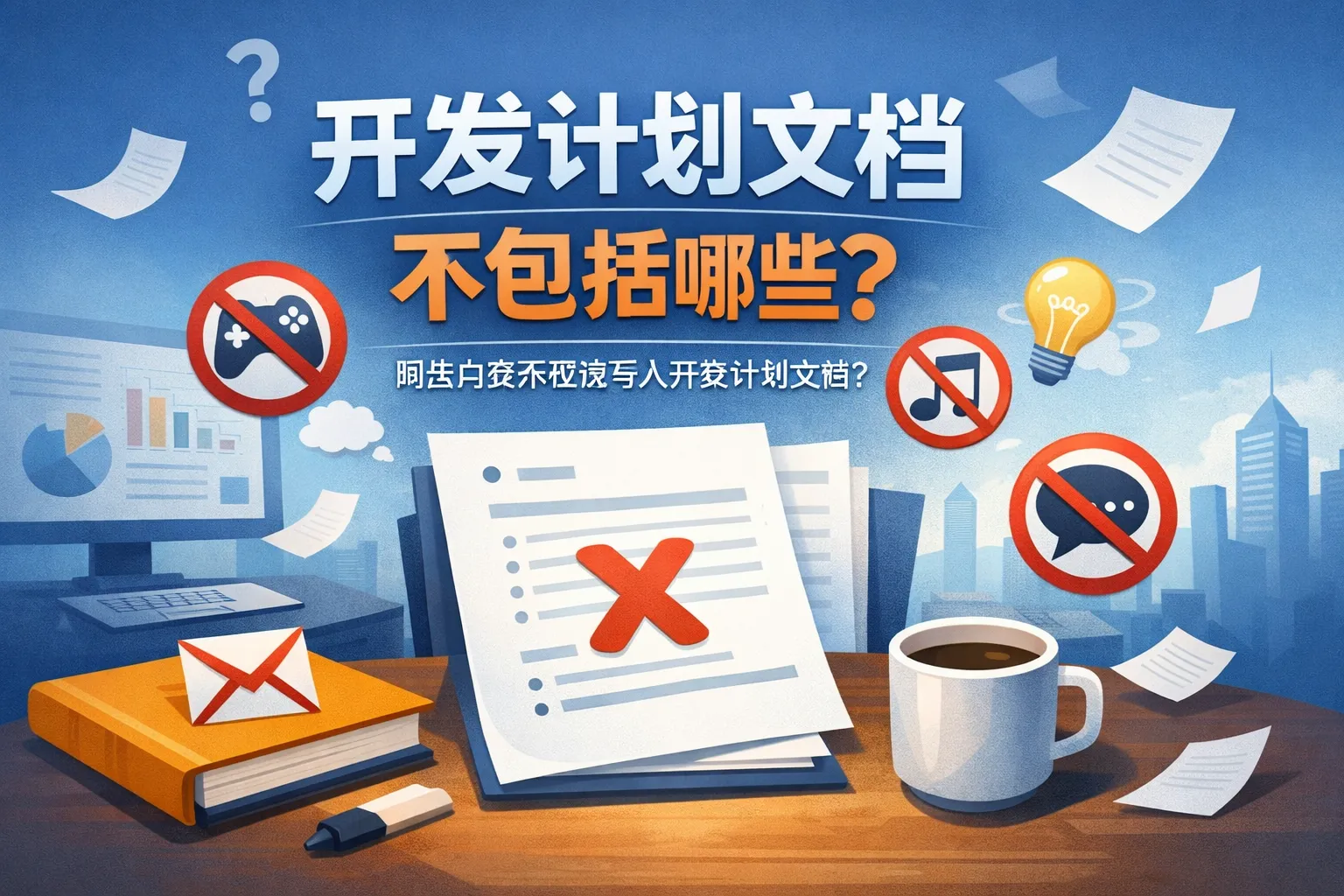 开发计划文档不包括哪些