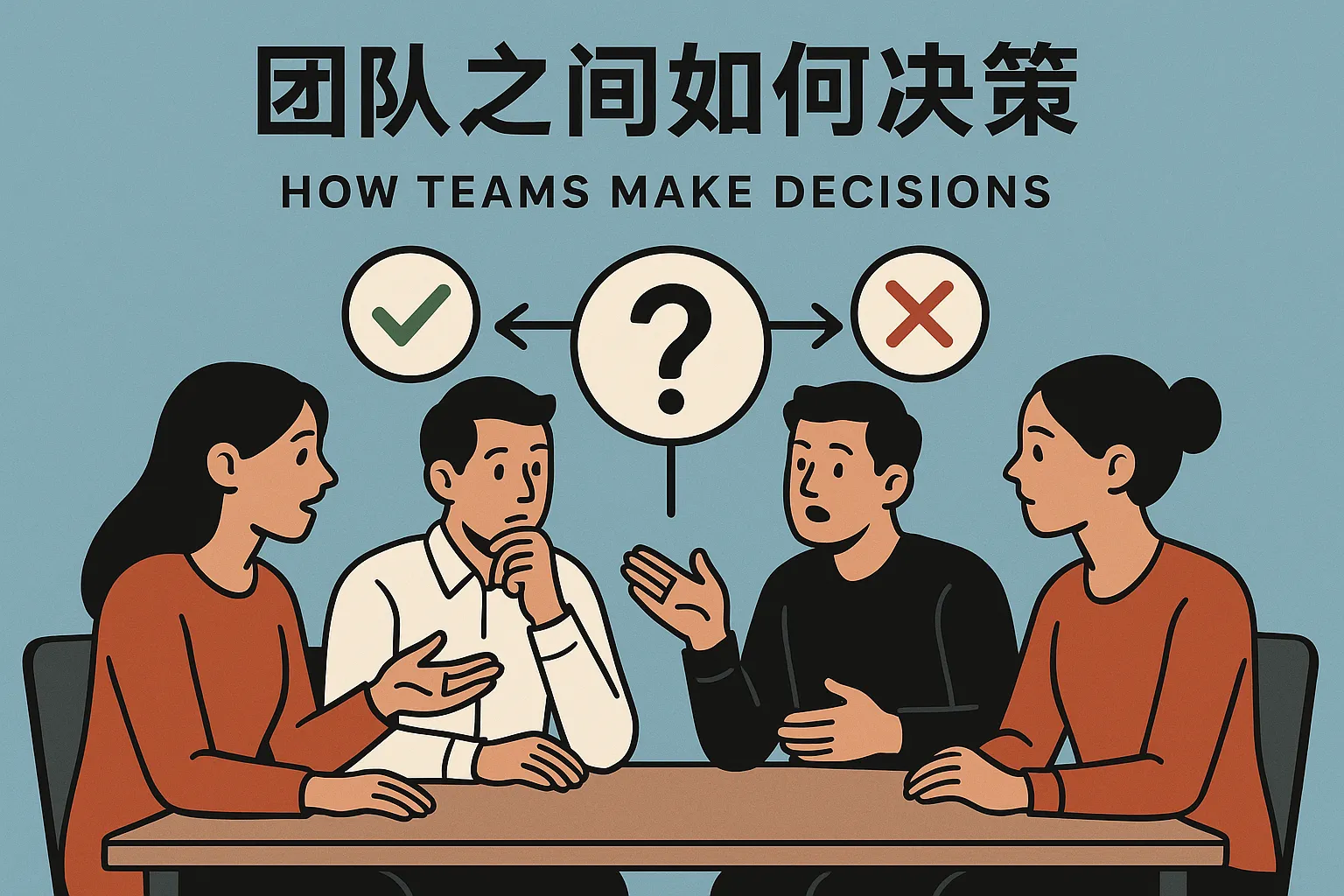 团队之间如何决策