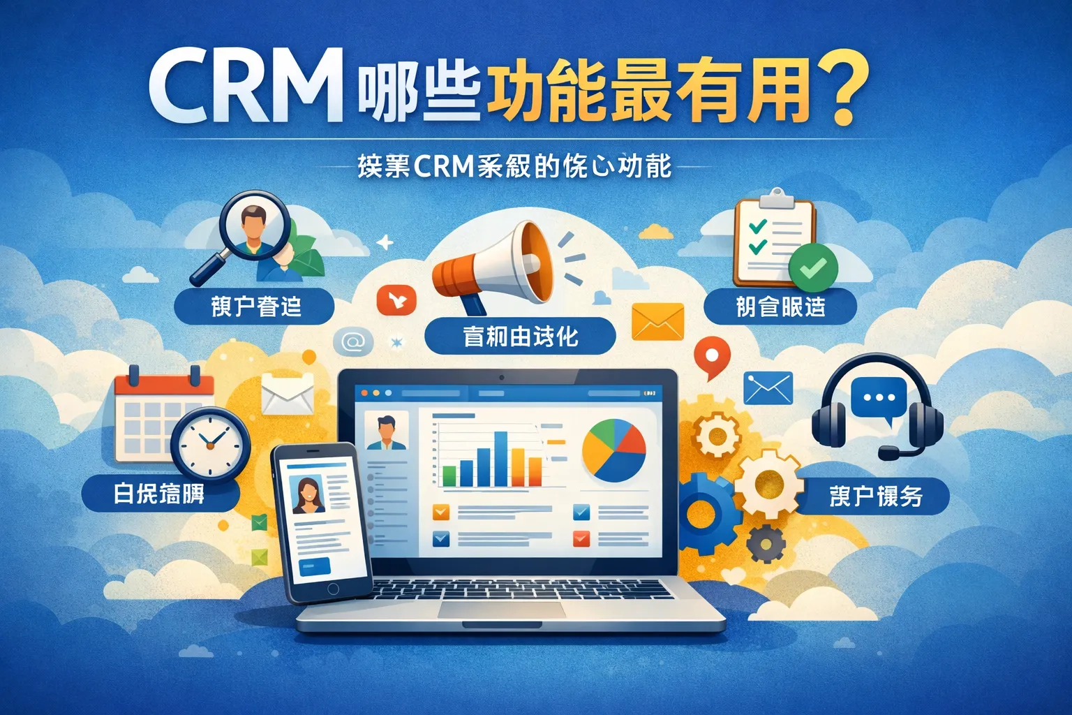 crm哪些功能最有用