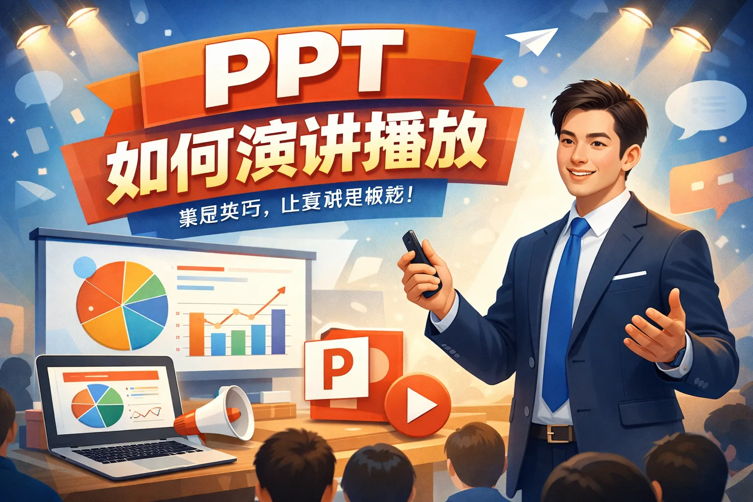 ppt如何演讲播放