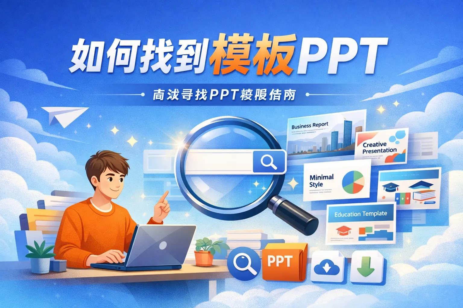 如何找到模板ppt