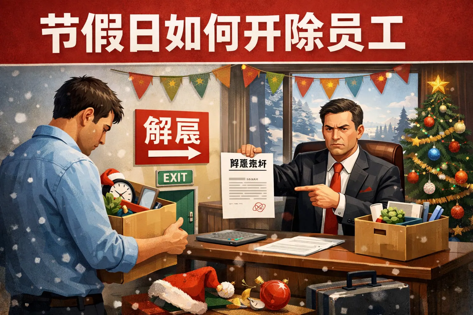 节假日如何开除员工