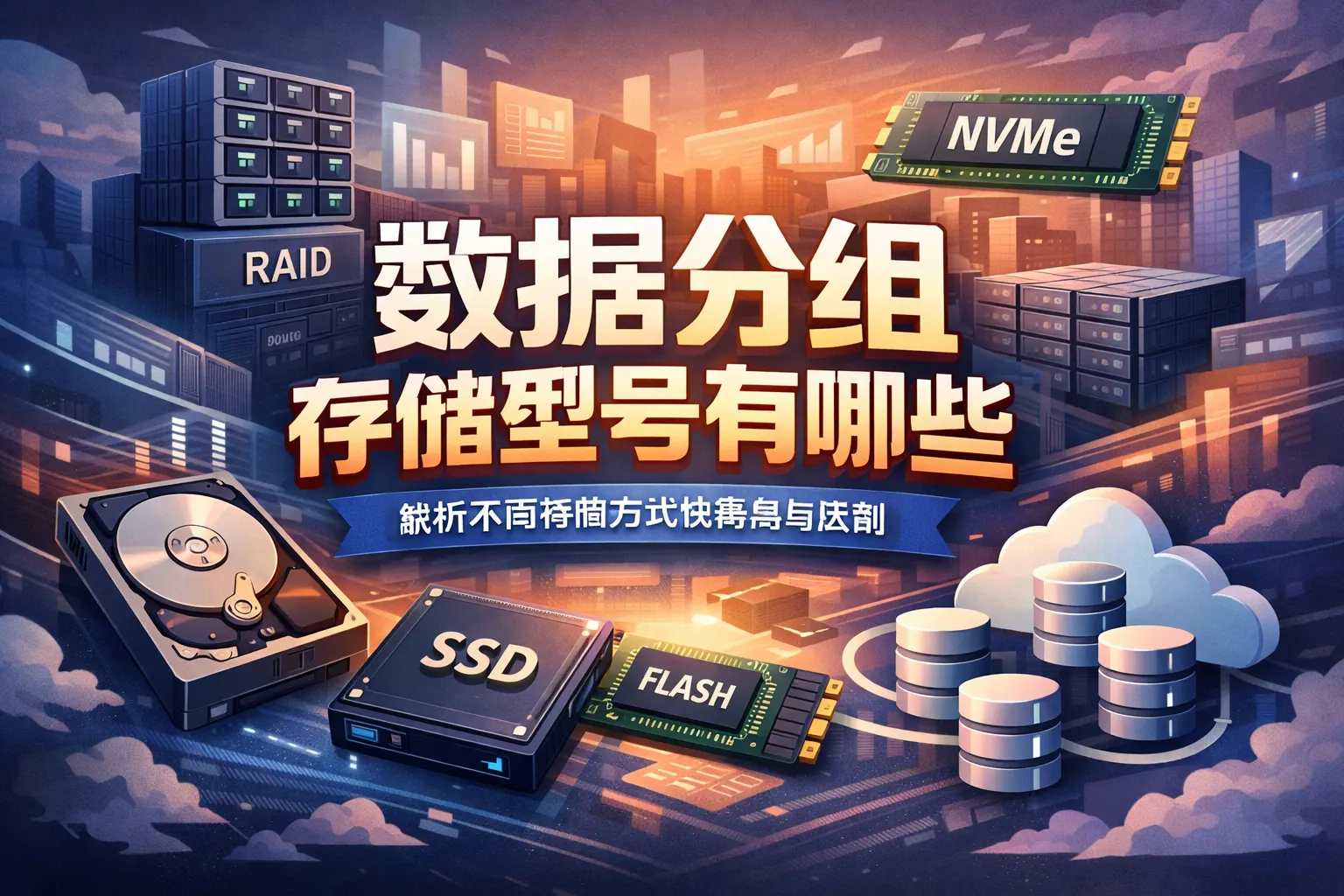 数据分组存储型号有哪些