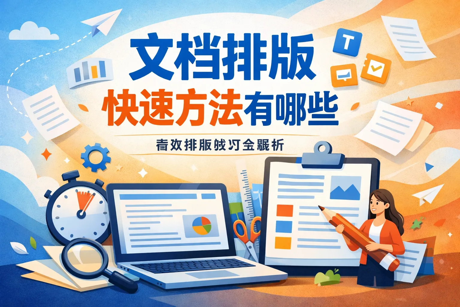 文档排版快速方法有哪些