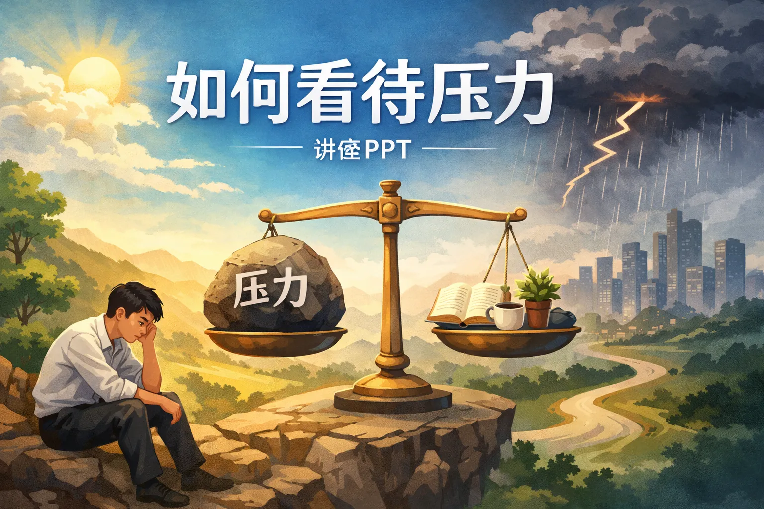 如何看待压力讲座ppt