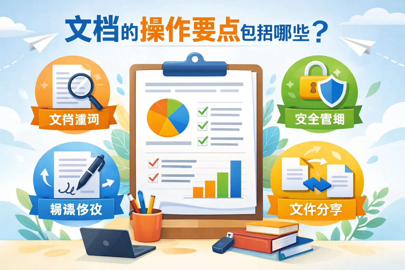 文档的操作要点包括哪些