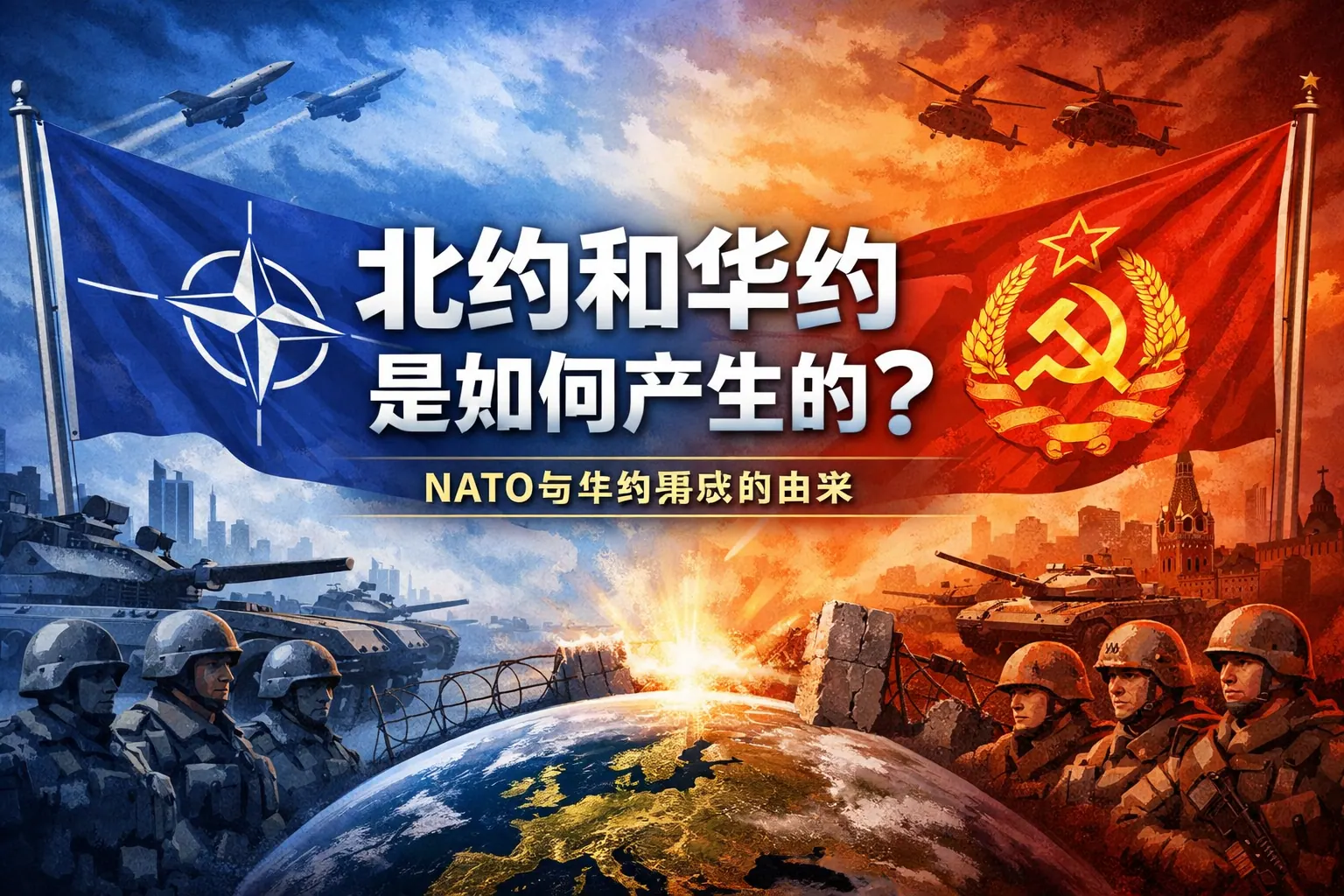 北约和华约是如何产生的ppt