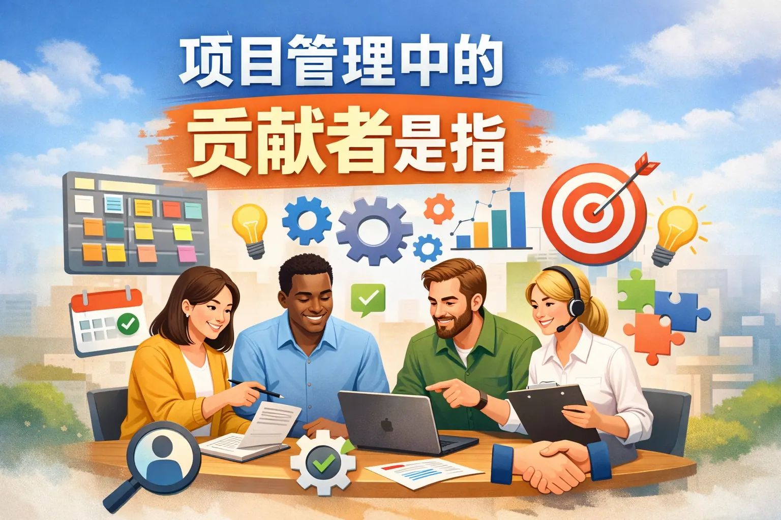 项目管理中的贡献者是指