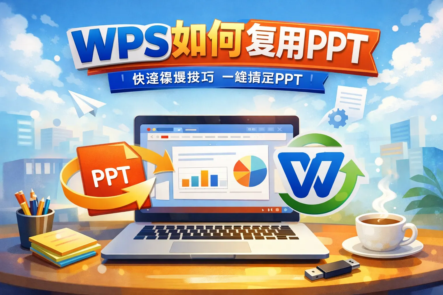 wps如何复用ppt