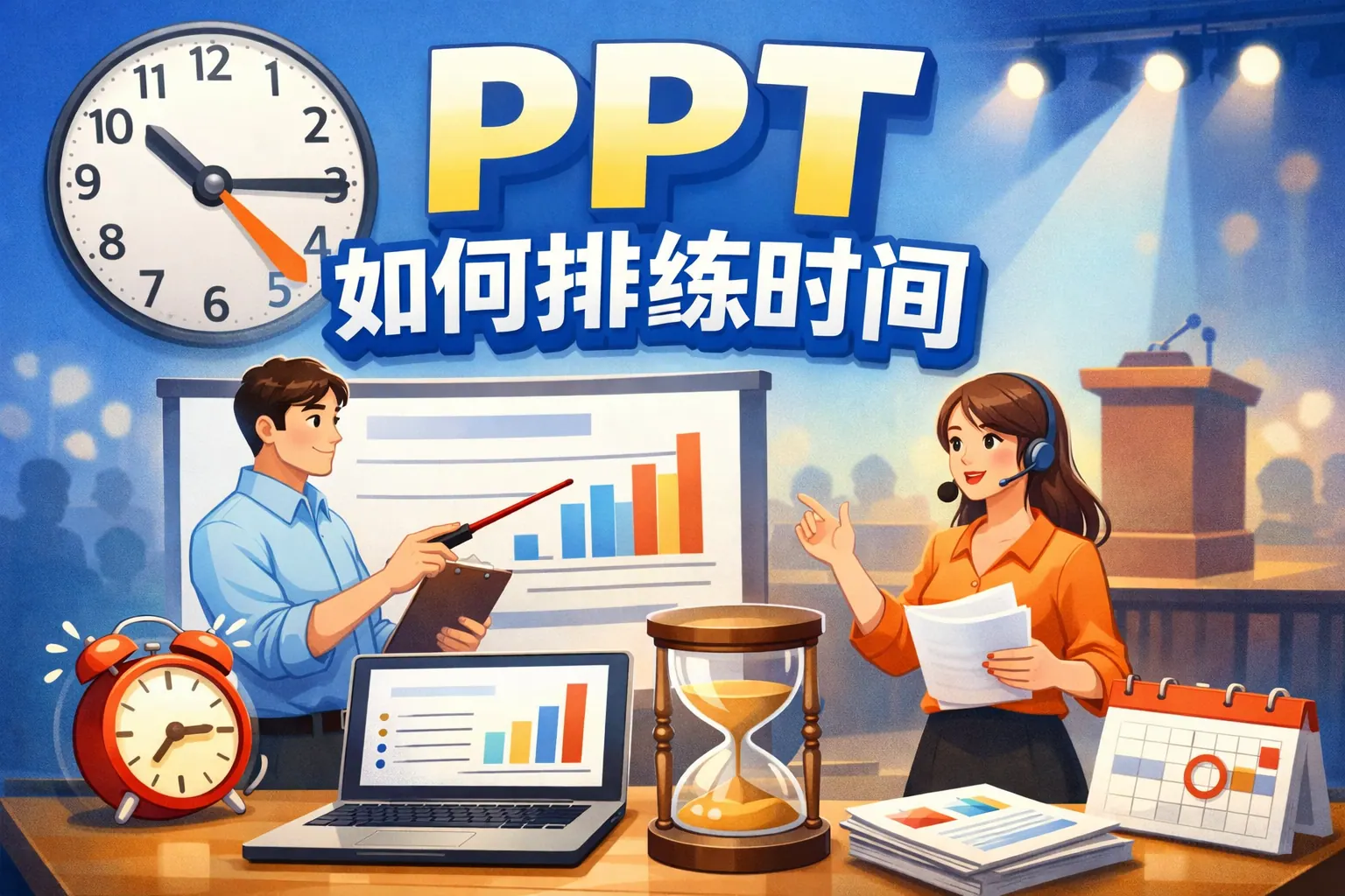 ppt 如何排练时间