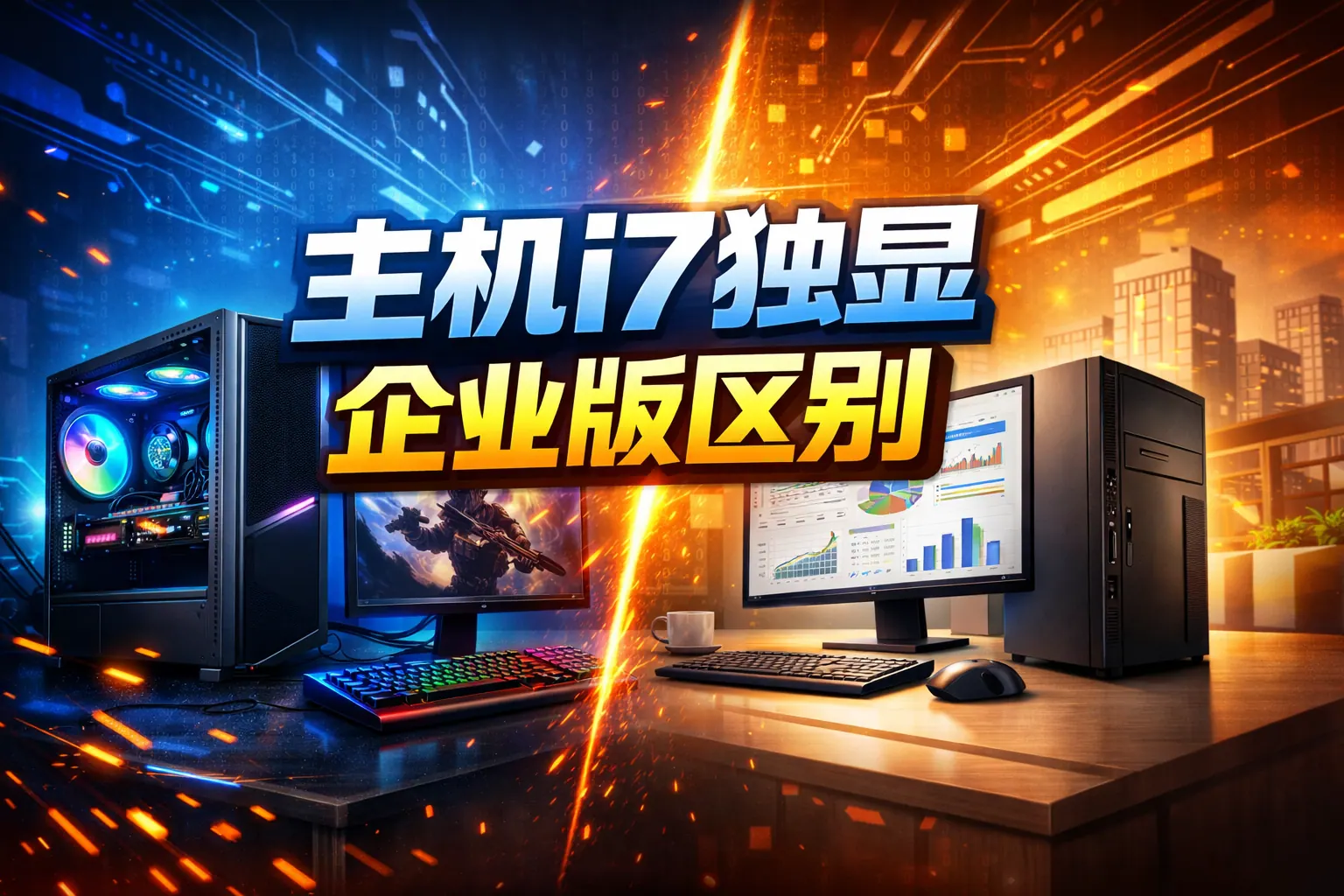 主机i7独显企业版区别