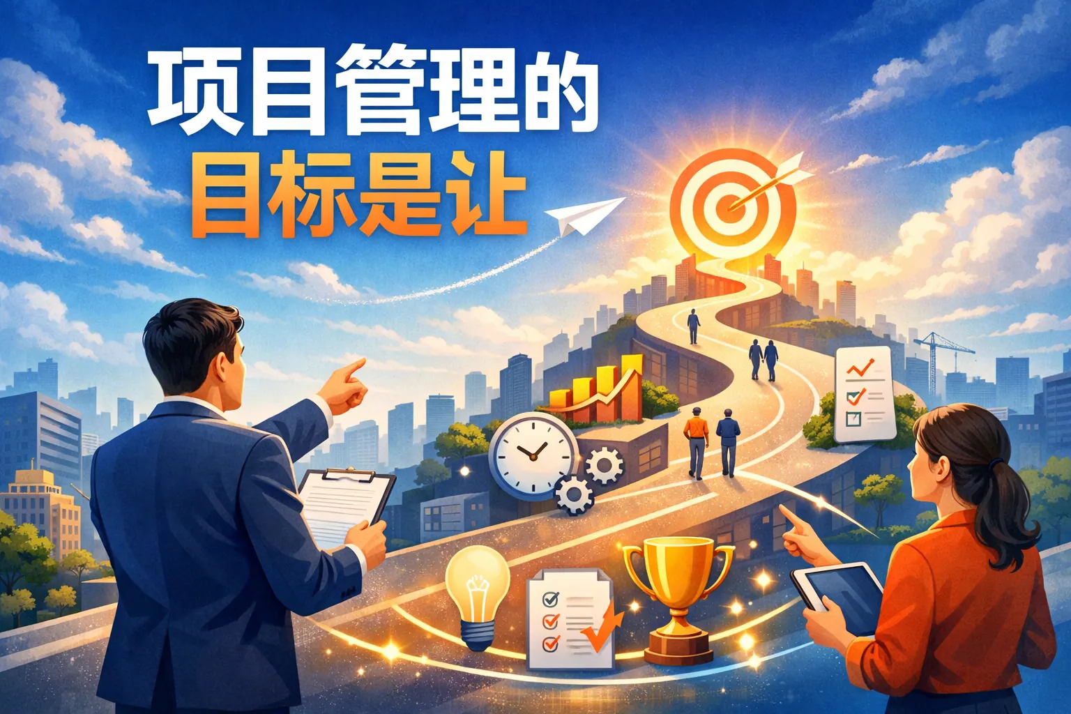 项目管理的目标是让