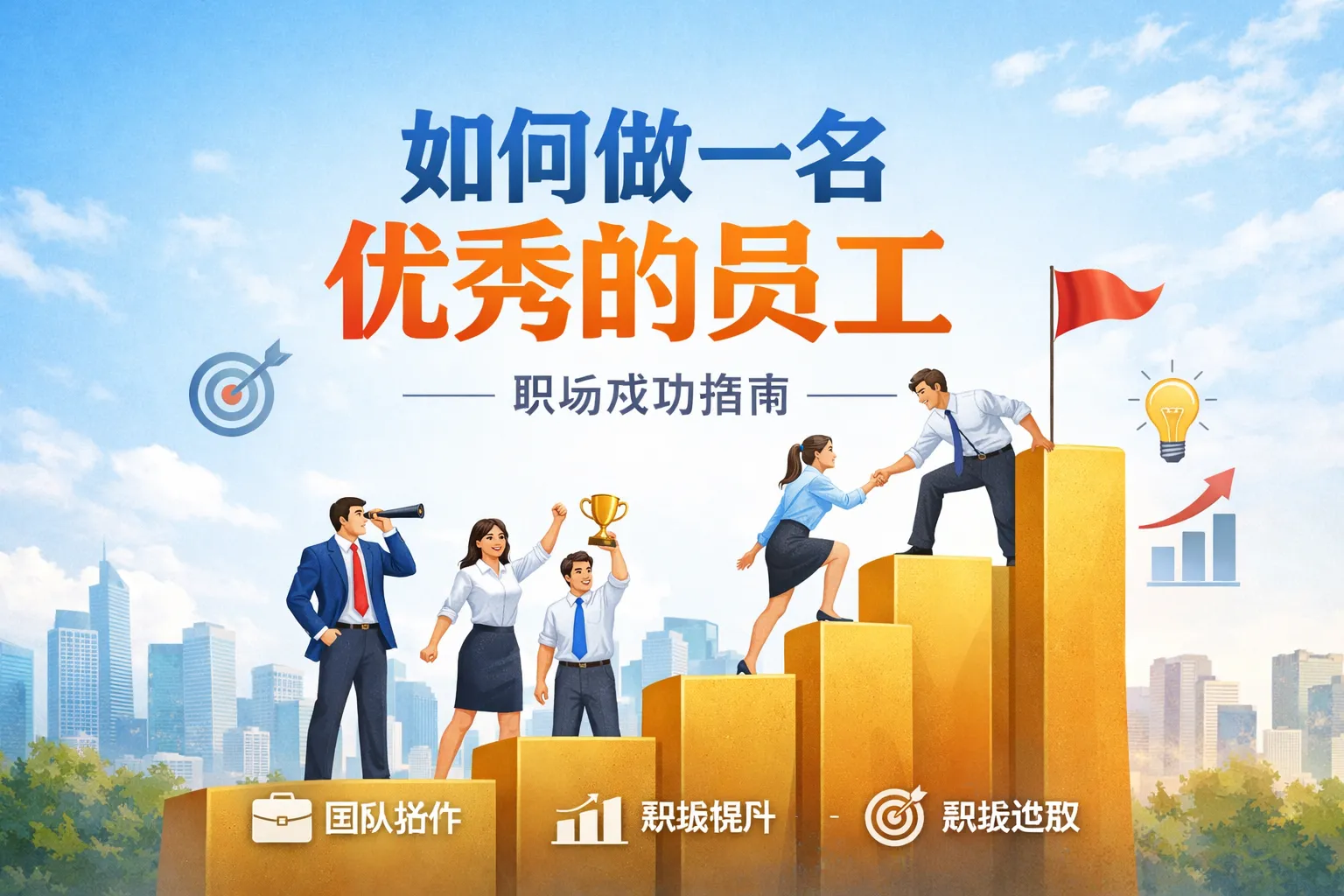 如何做一名优秀的员工ppt