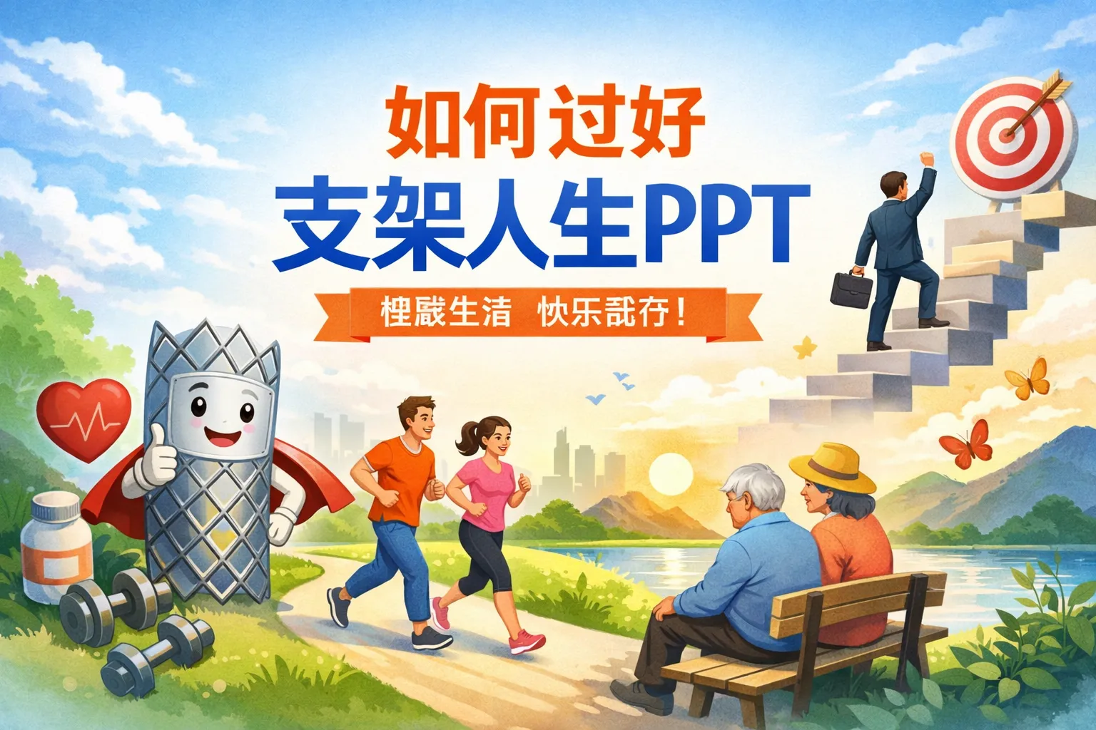 如何过好支架人生ppt