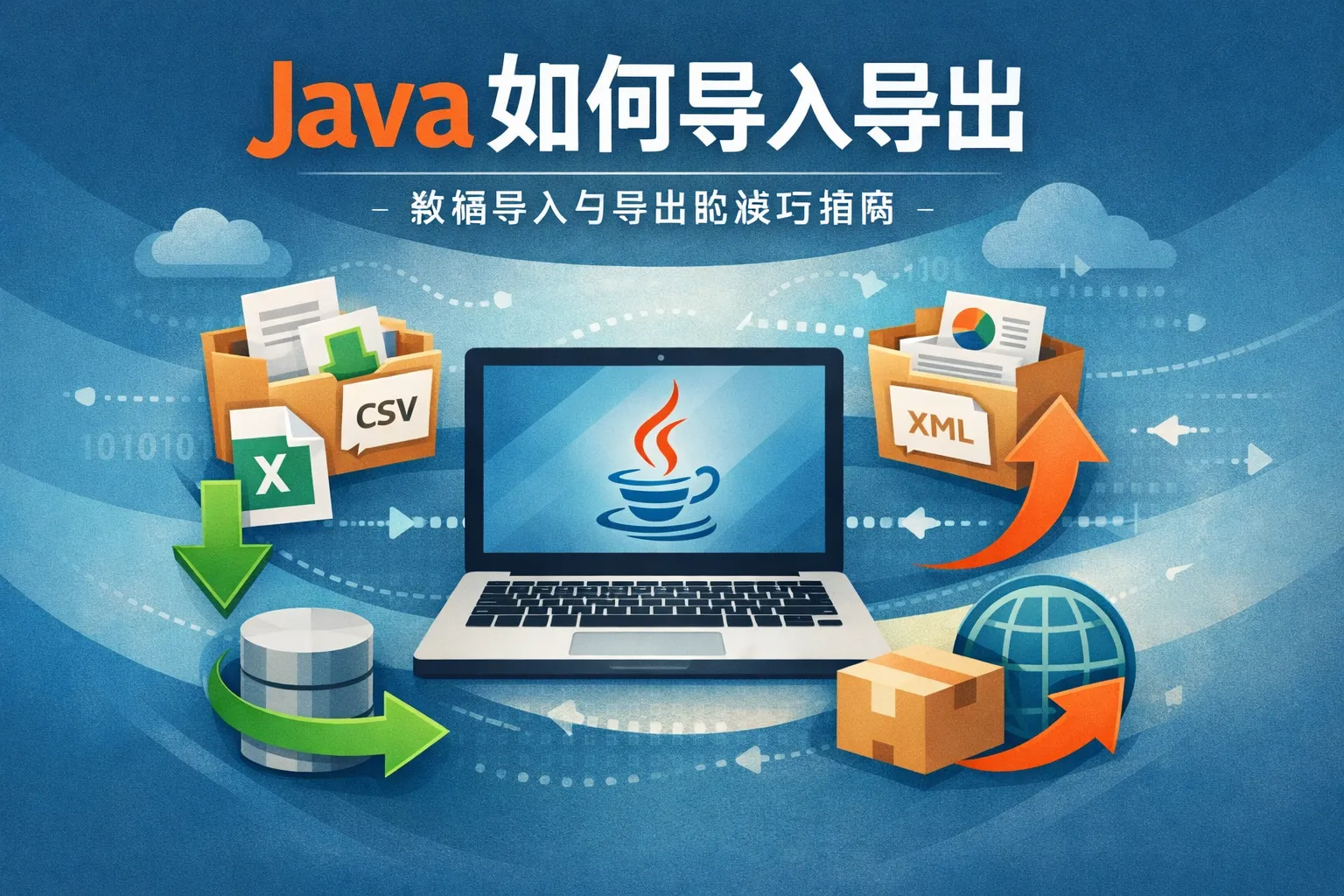 java如何导入导出
