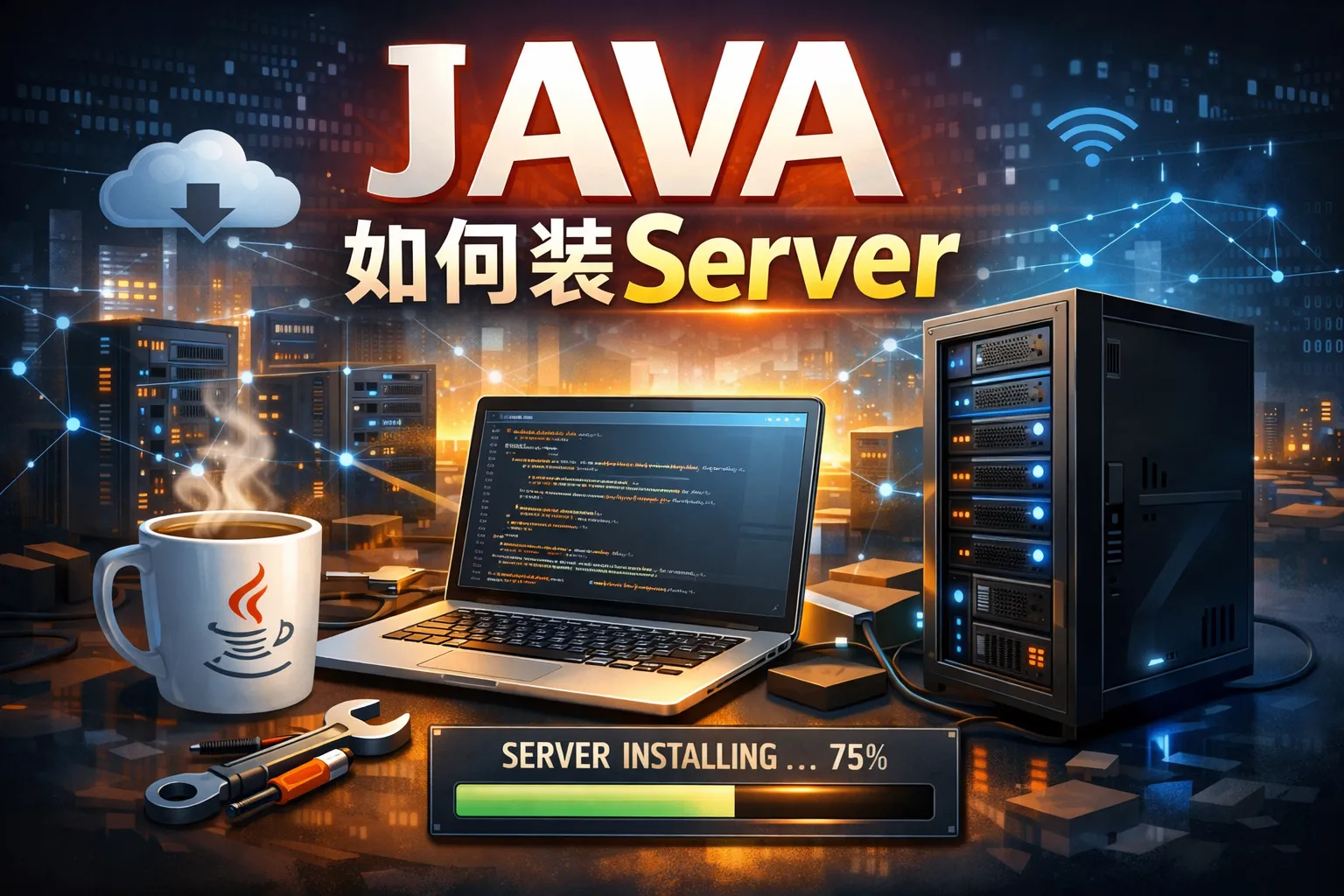 JAVA如何装Server