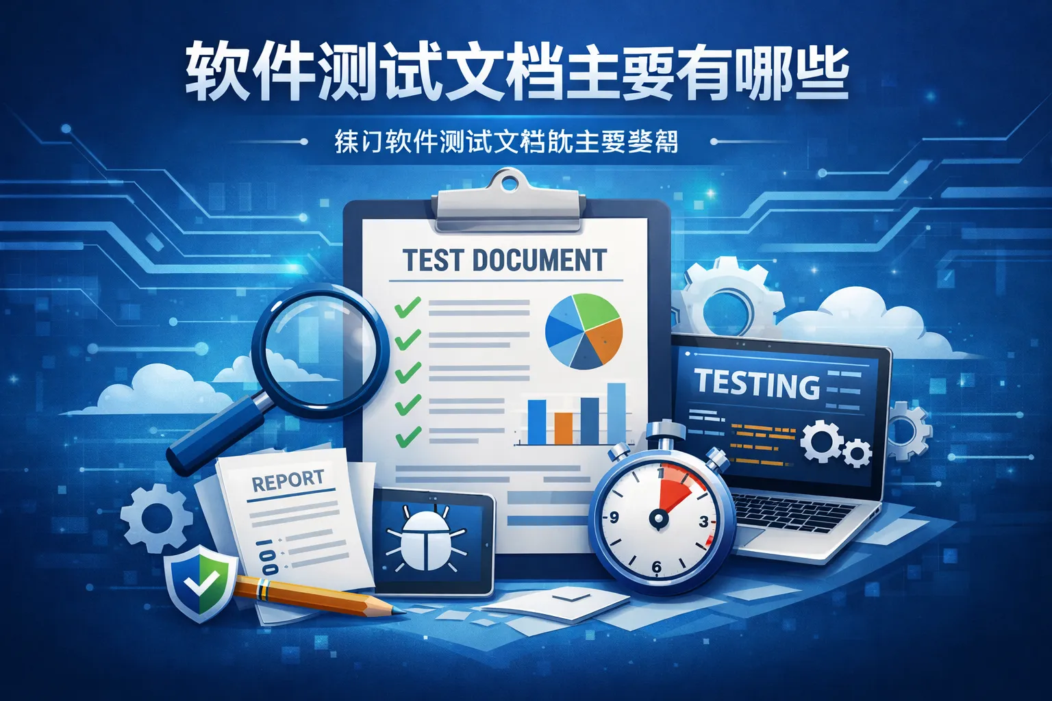 软件测试文档主要有哪些