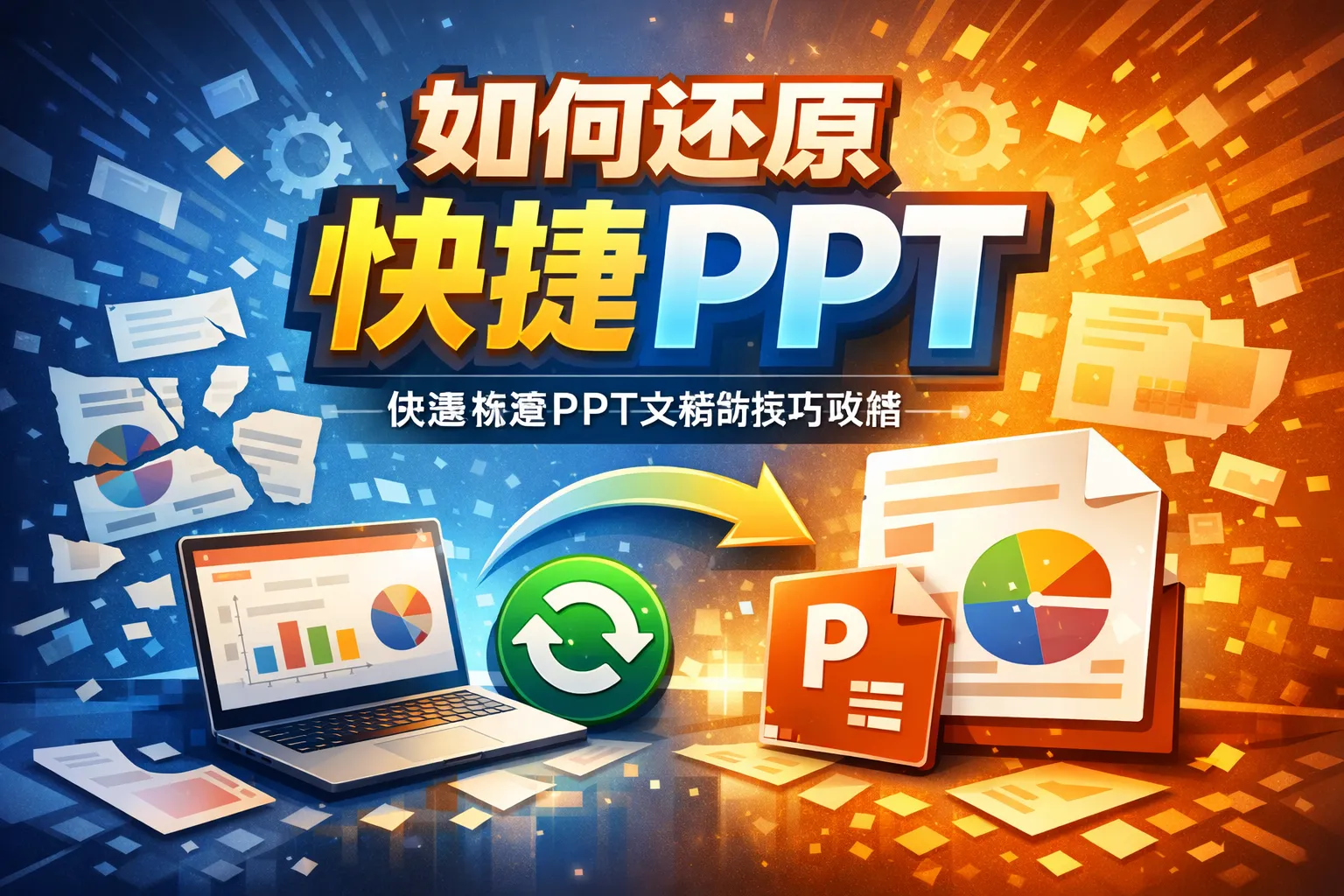 如何还原快捷PPT