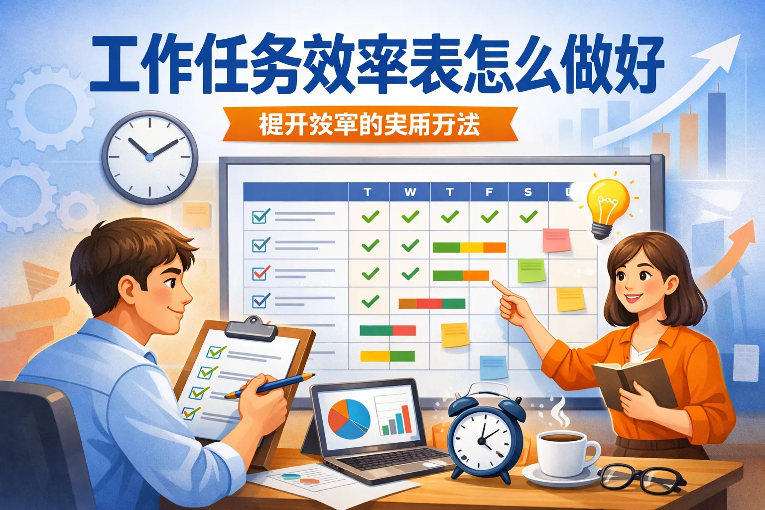 工作任务效率表怎么做好