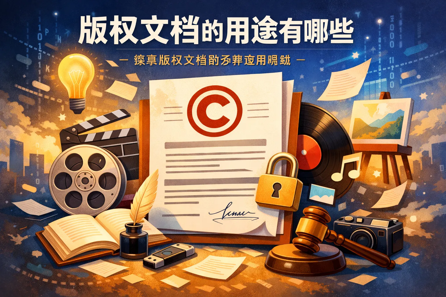 版权文档的用途有哪些