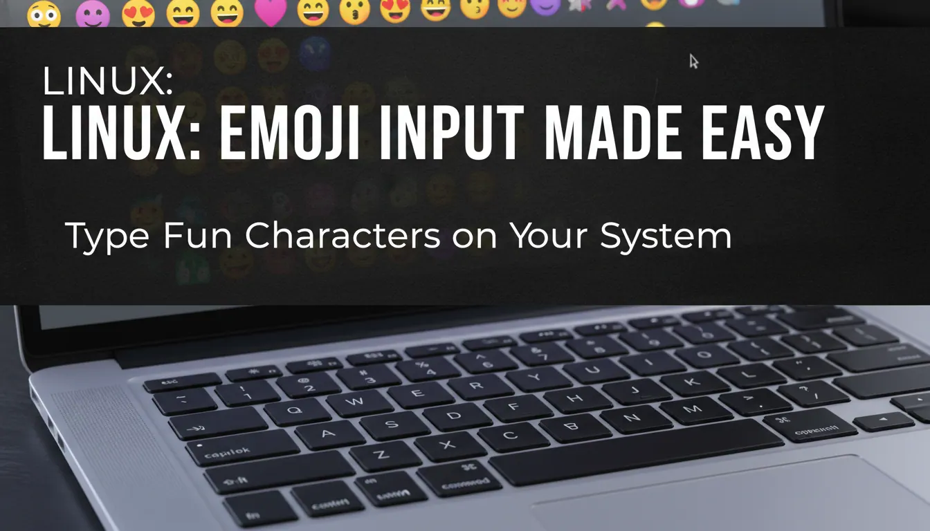 linux如何输入emoji