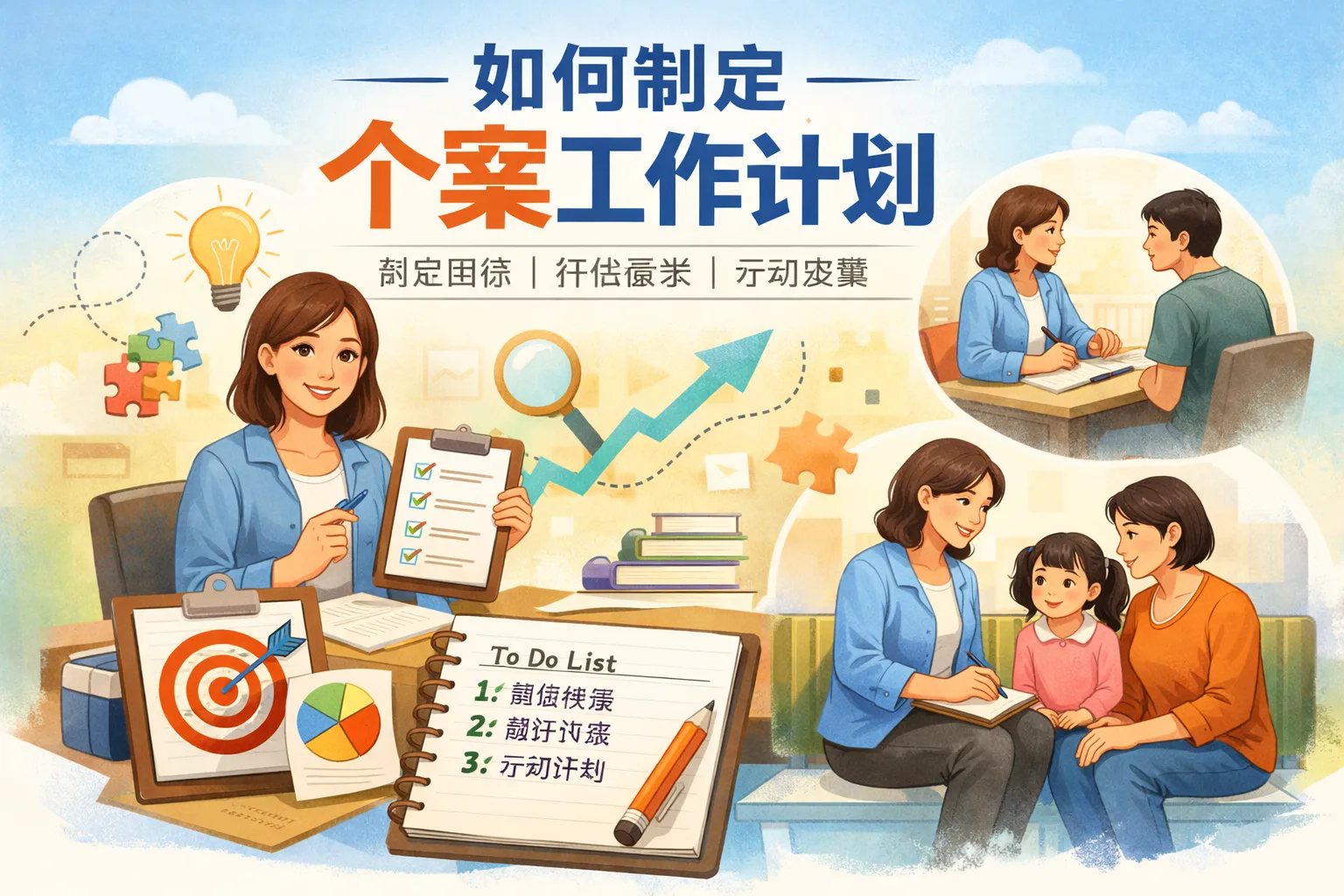 如何制定个案工作计划