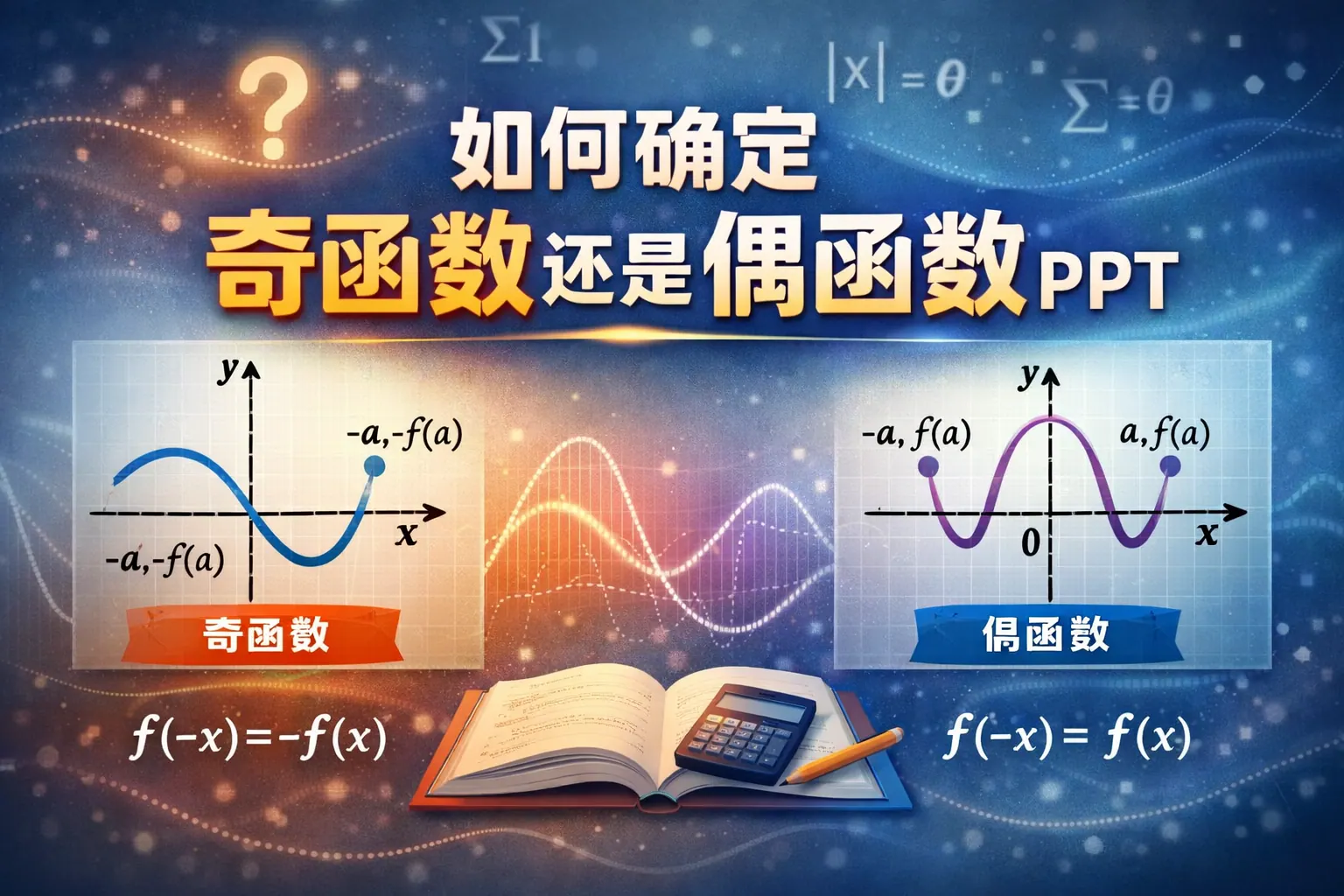 如何确定奇函数还是偶函数ppt