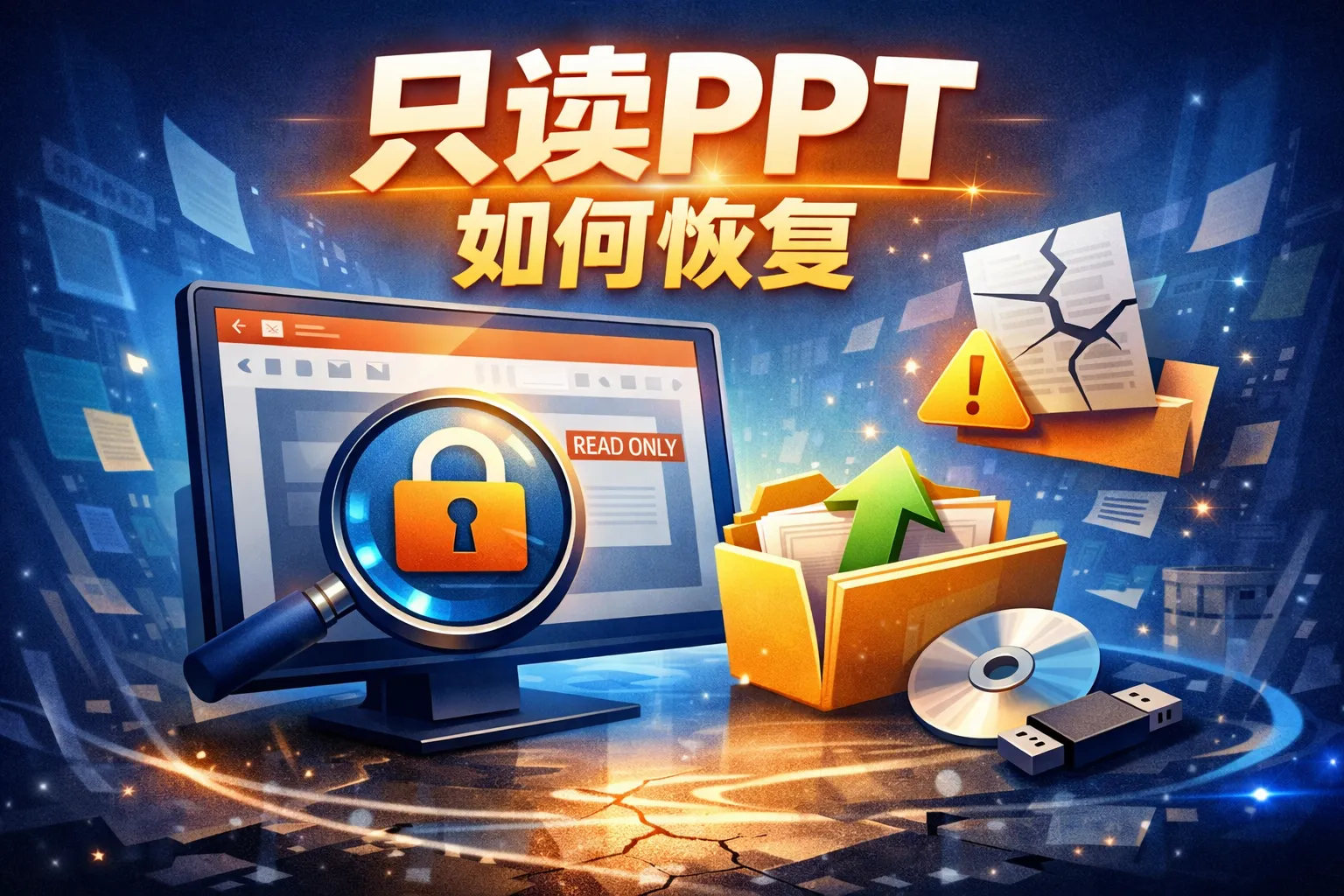 只读ppt如何恢复
