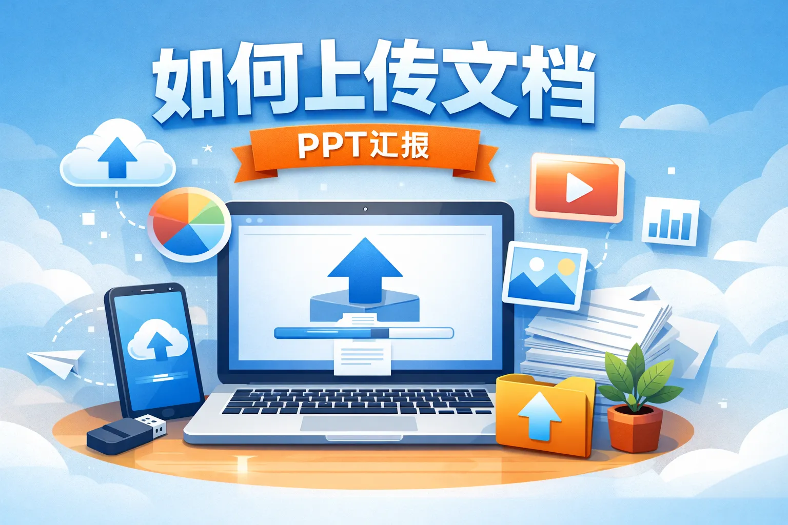 ppt汇报如何上传