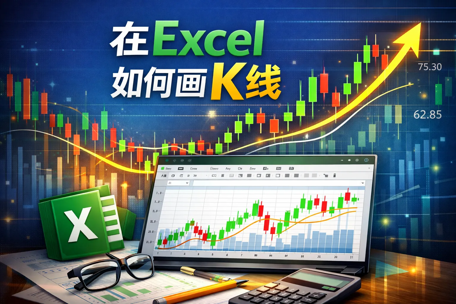 在excel如何画k线