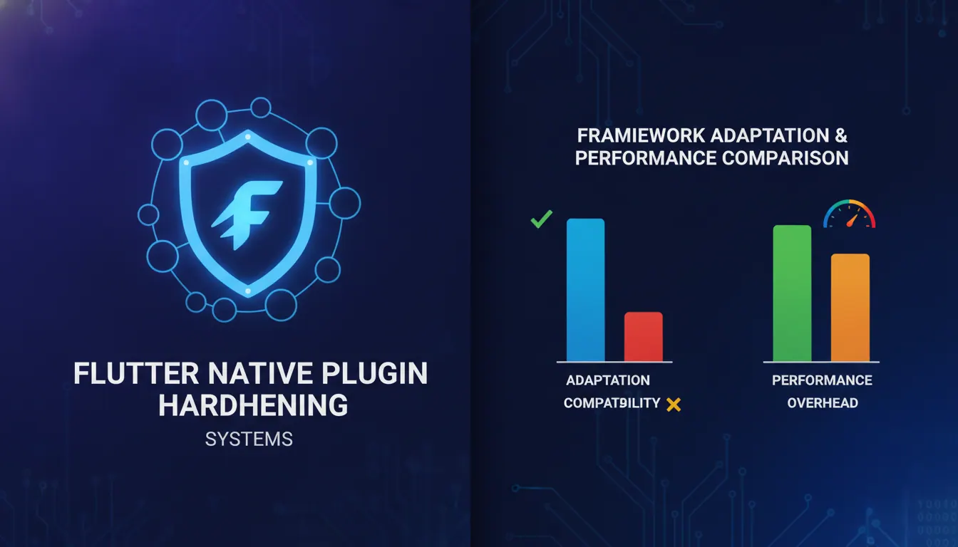Flutter Native插件加固系统哪个好?框架适配与性能对比