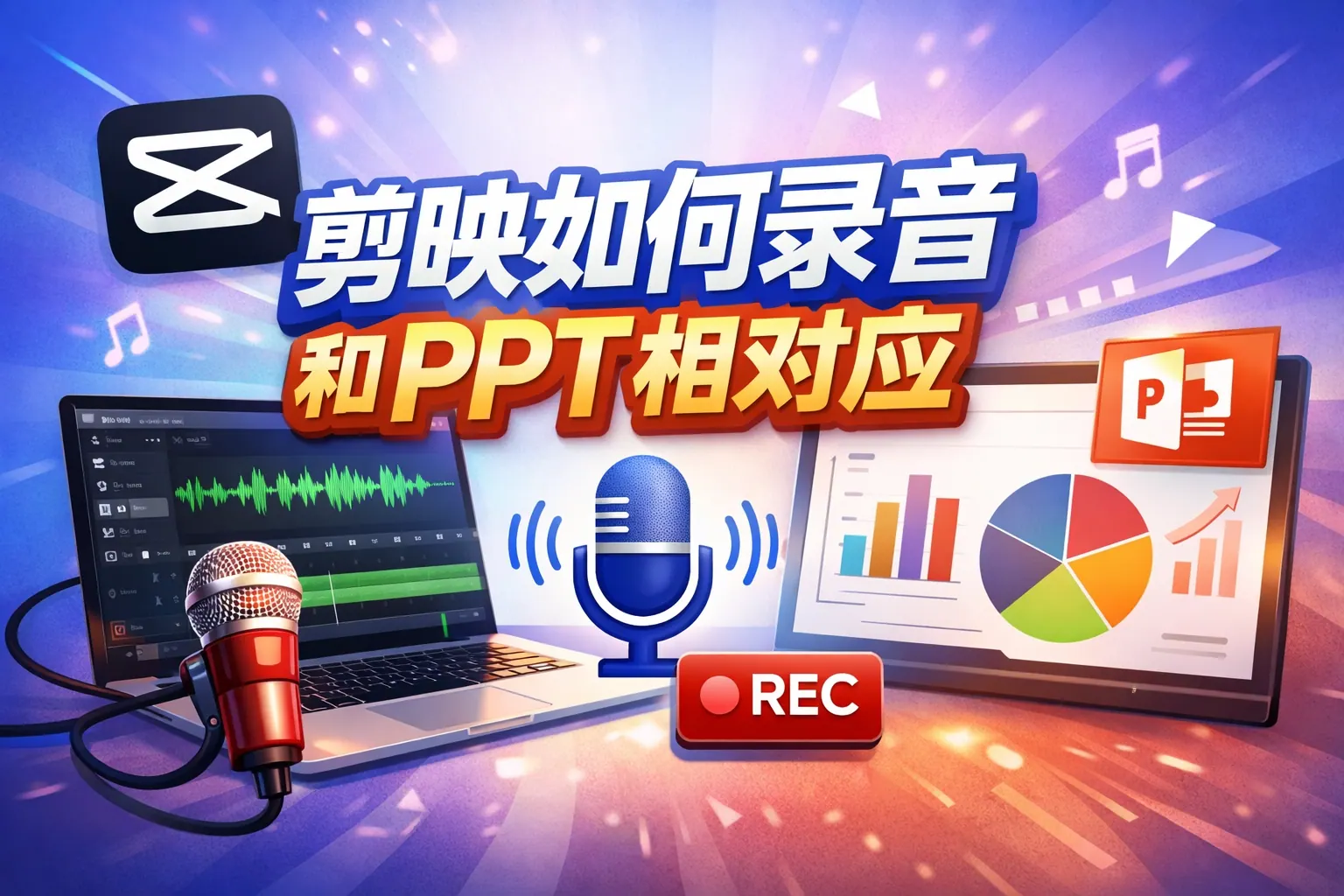 剪映如何录音和ppt相对应