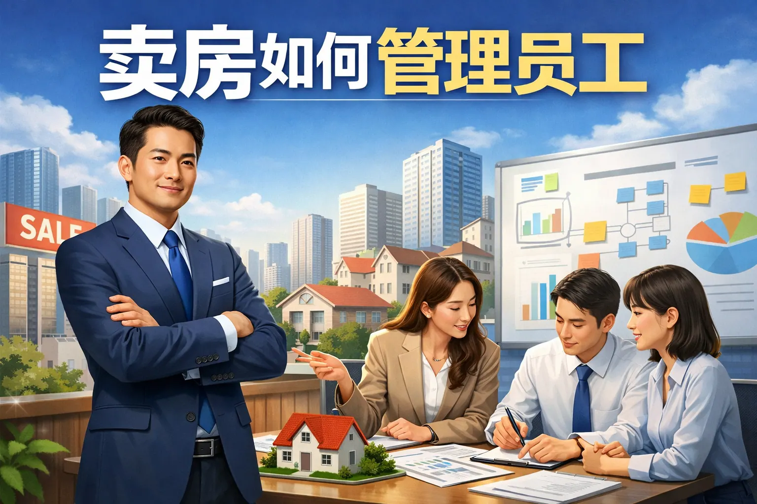 卖房如何管理员工