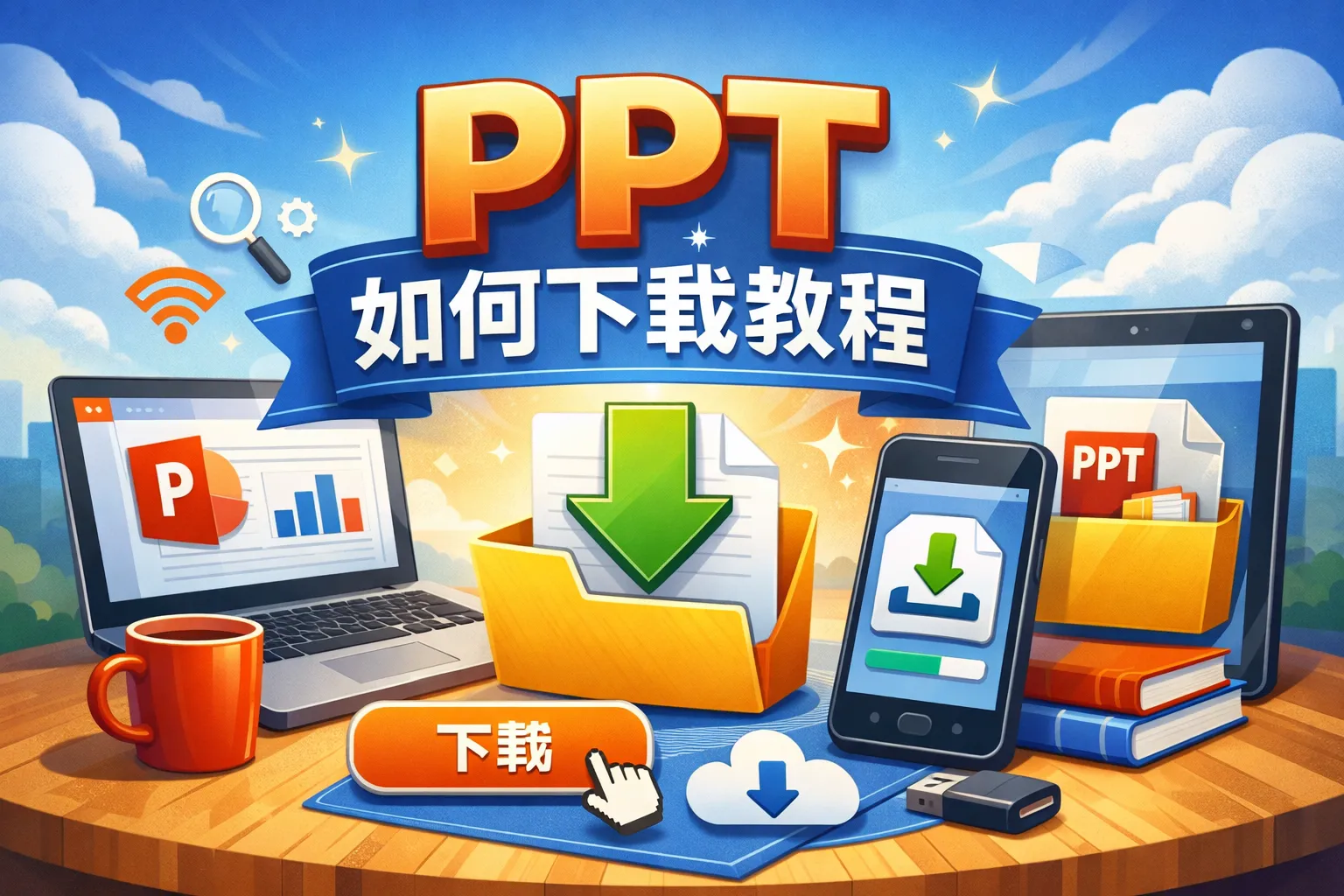 ppt如何下载教程