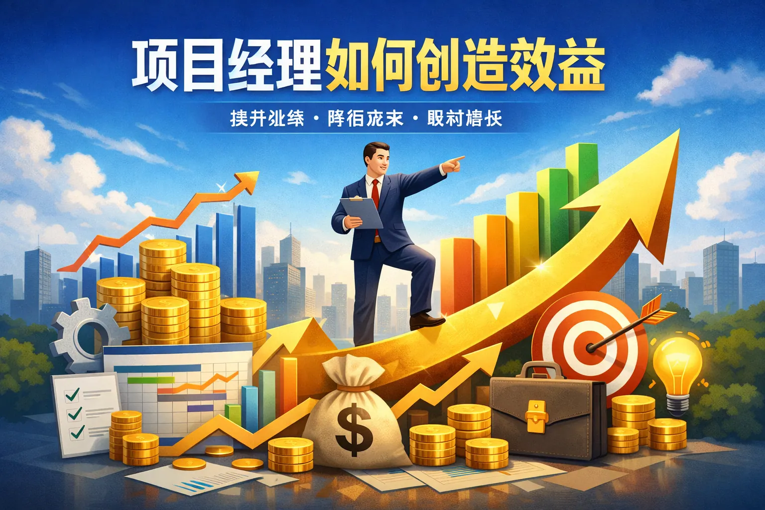项目经理如何创造效益