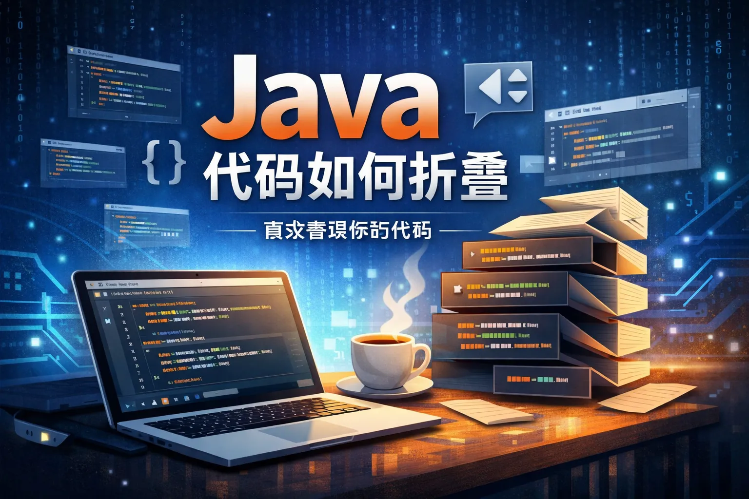 java代码如何折叠