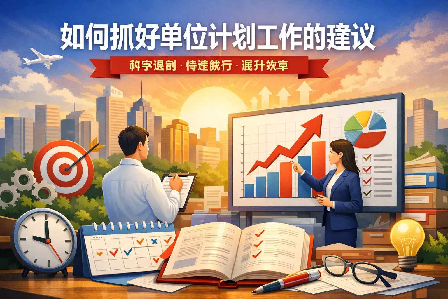 如何抓好单位计划工作的建议