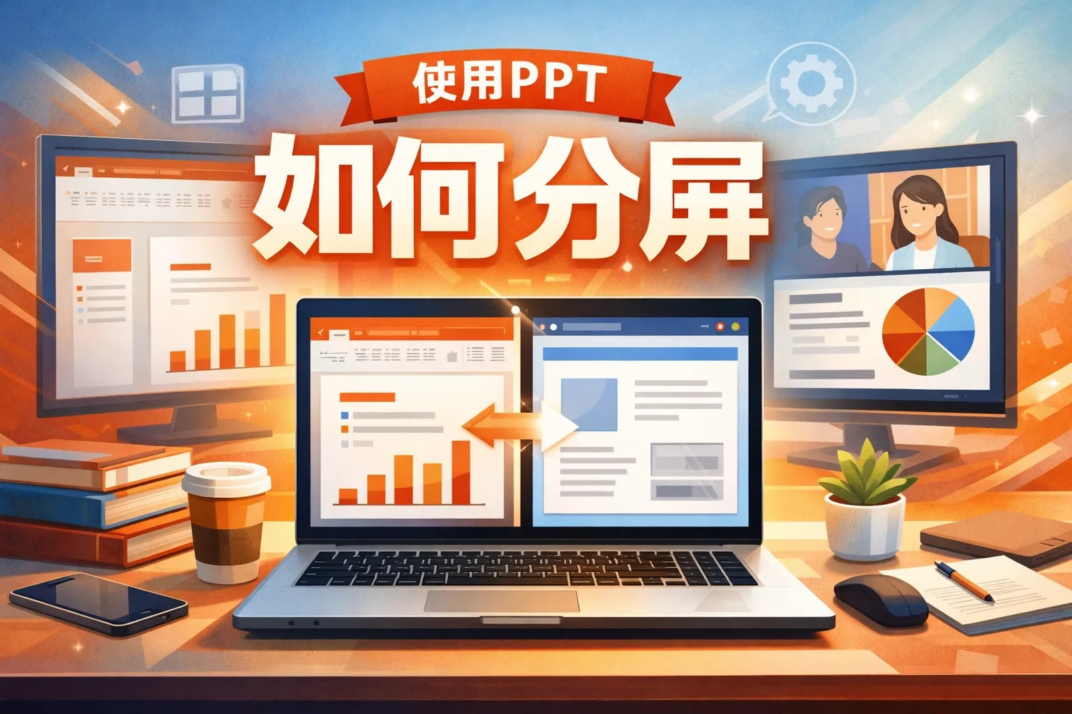 使用ppt如何分屏