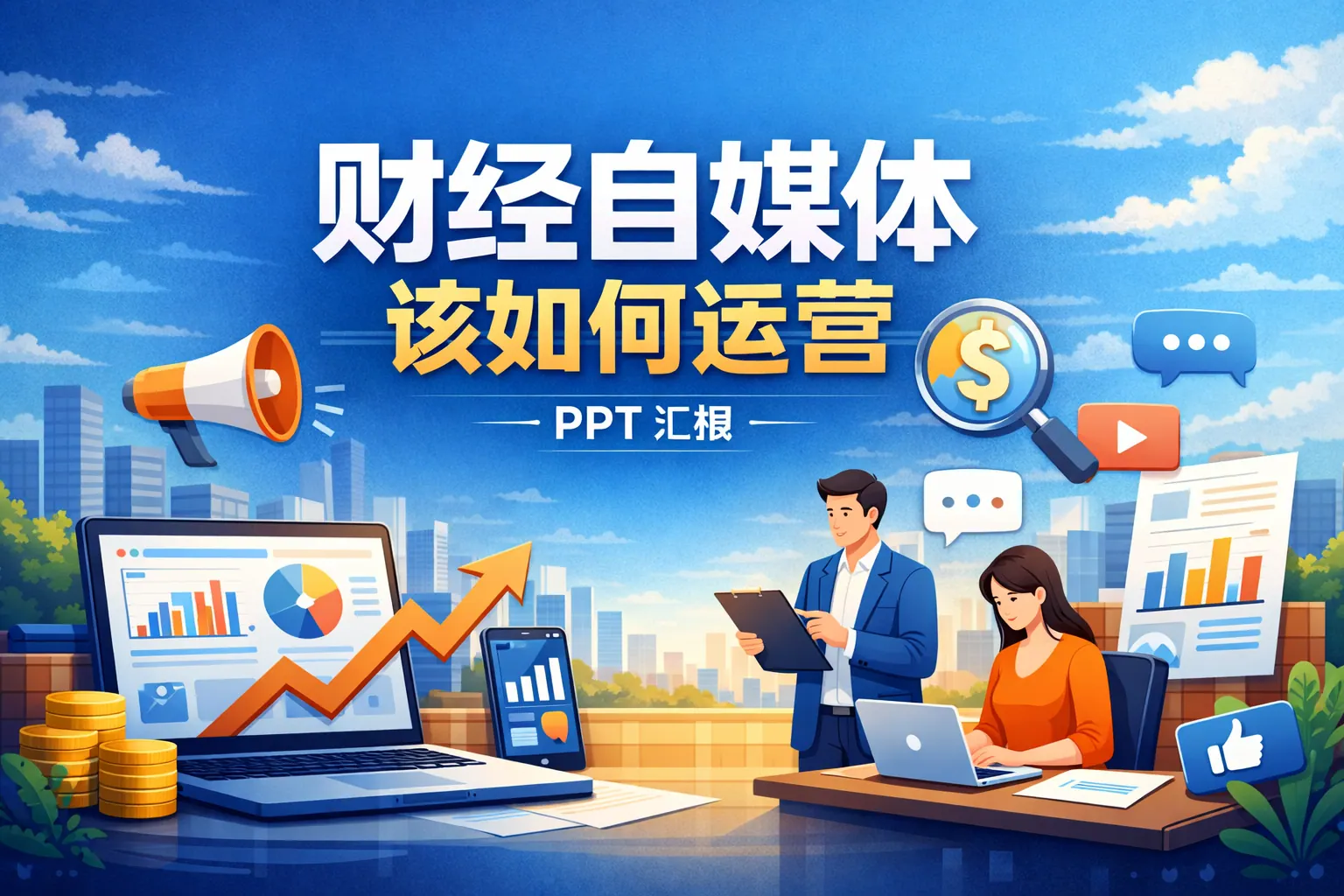 财经自媒体该如何运营的ppt