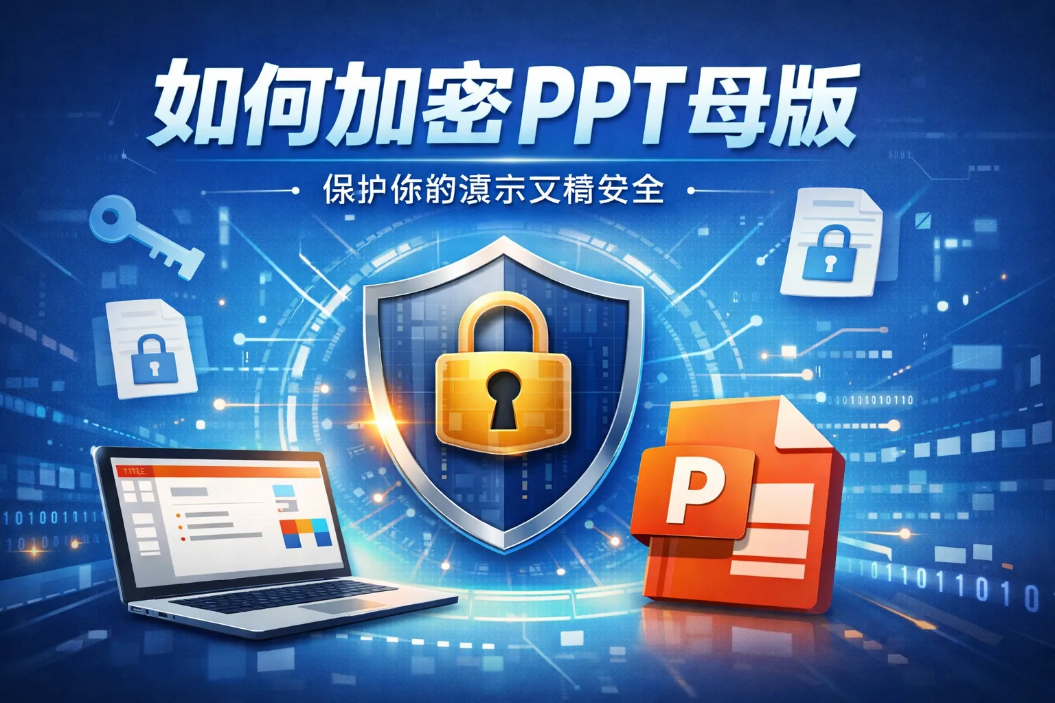 如何加密PPT母版