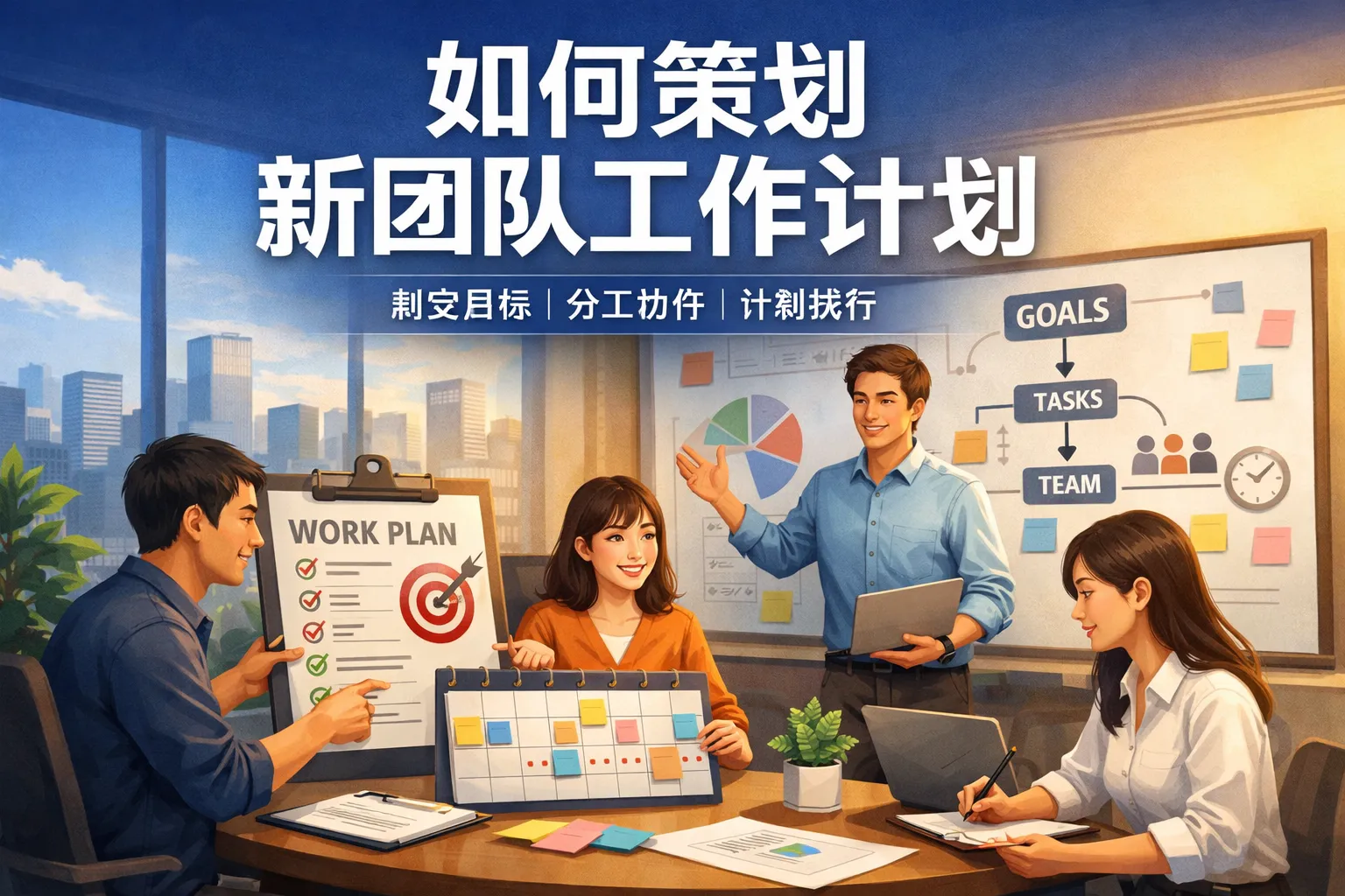 如何策划新团队工作计划