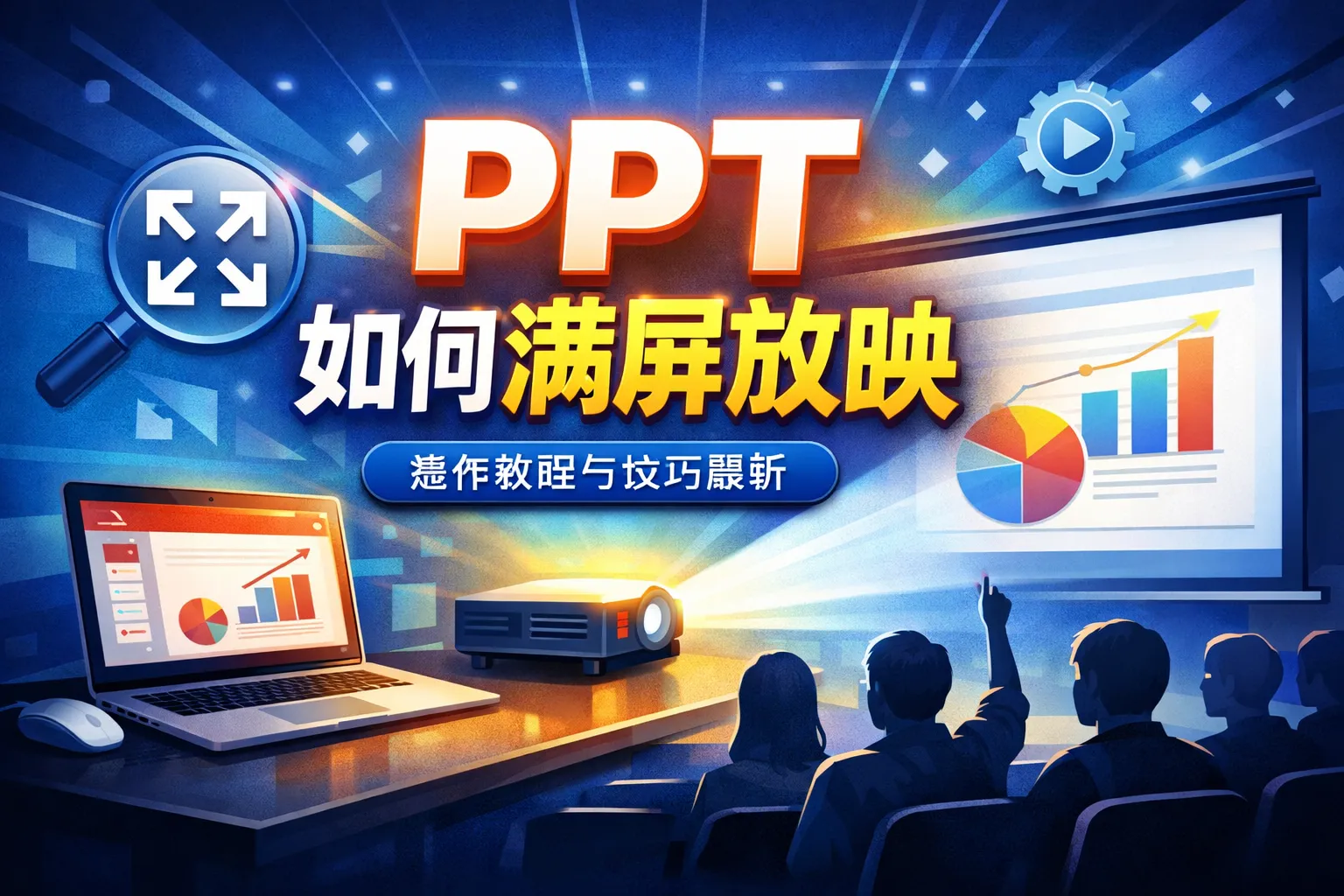 ppt如何满屏放映