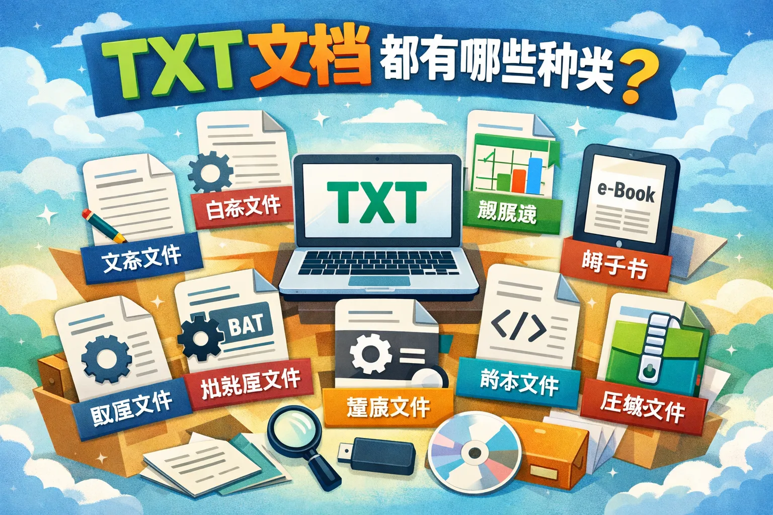 txt文档都有哪些种类